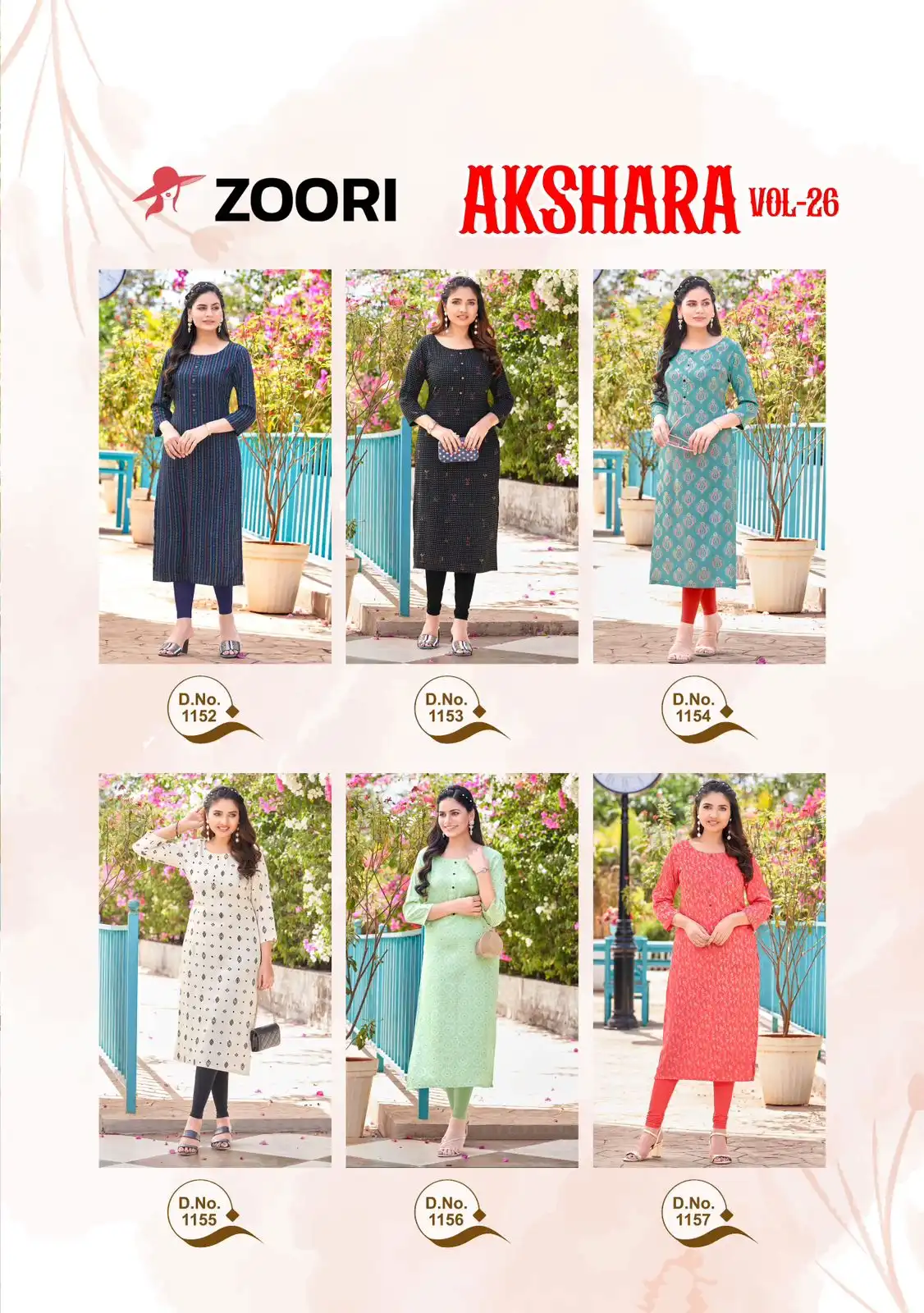 Zoori Akshara Vol 26 Rayon Print Wholesale Kurtis Catalog - Image 7