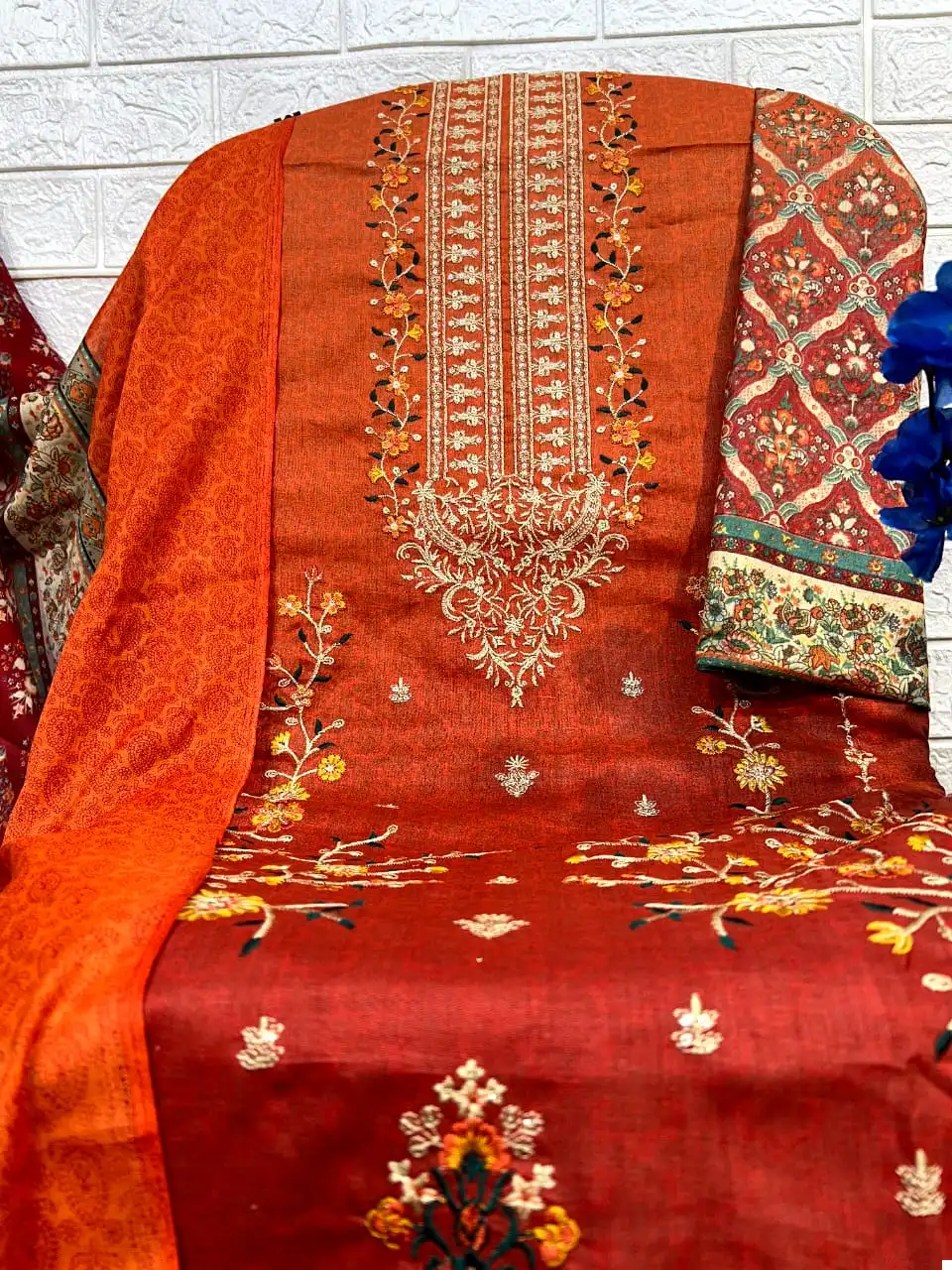 Aasha Designer Harsha Vol 4 Pure Cotton Print Wholesale Pakistani Salwarb Suit Catalog - Image 4