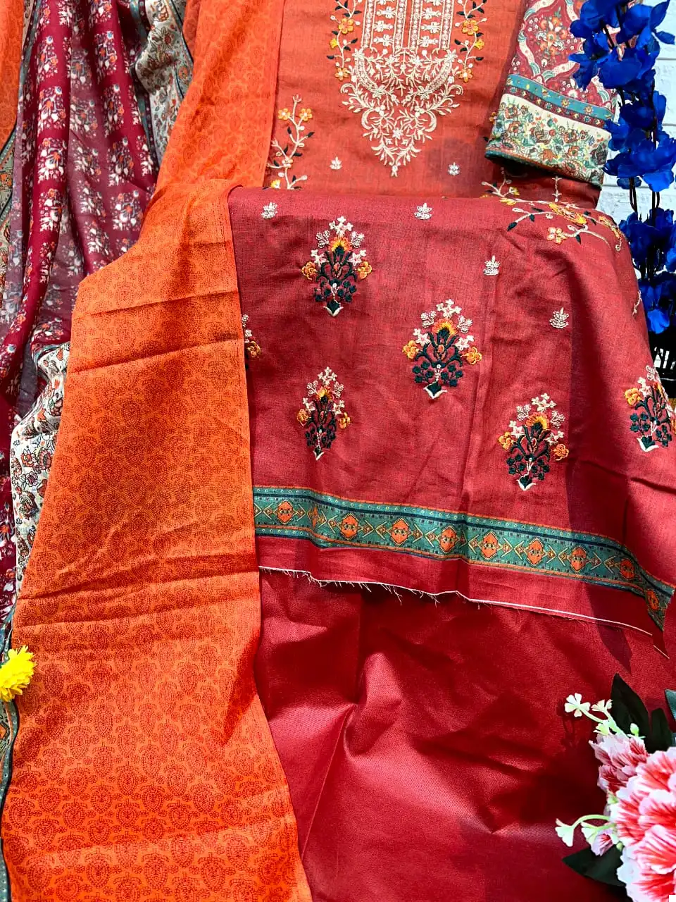 Aasha Designer Harsha Vol 4 Pure Cotton Print Wholesale Pakistani Salwarb Suit Catalog - Image 5