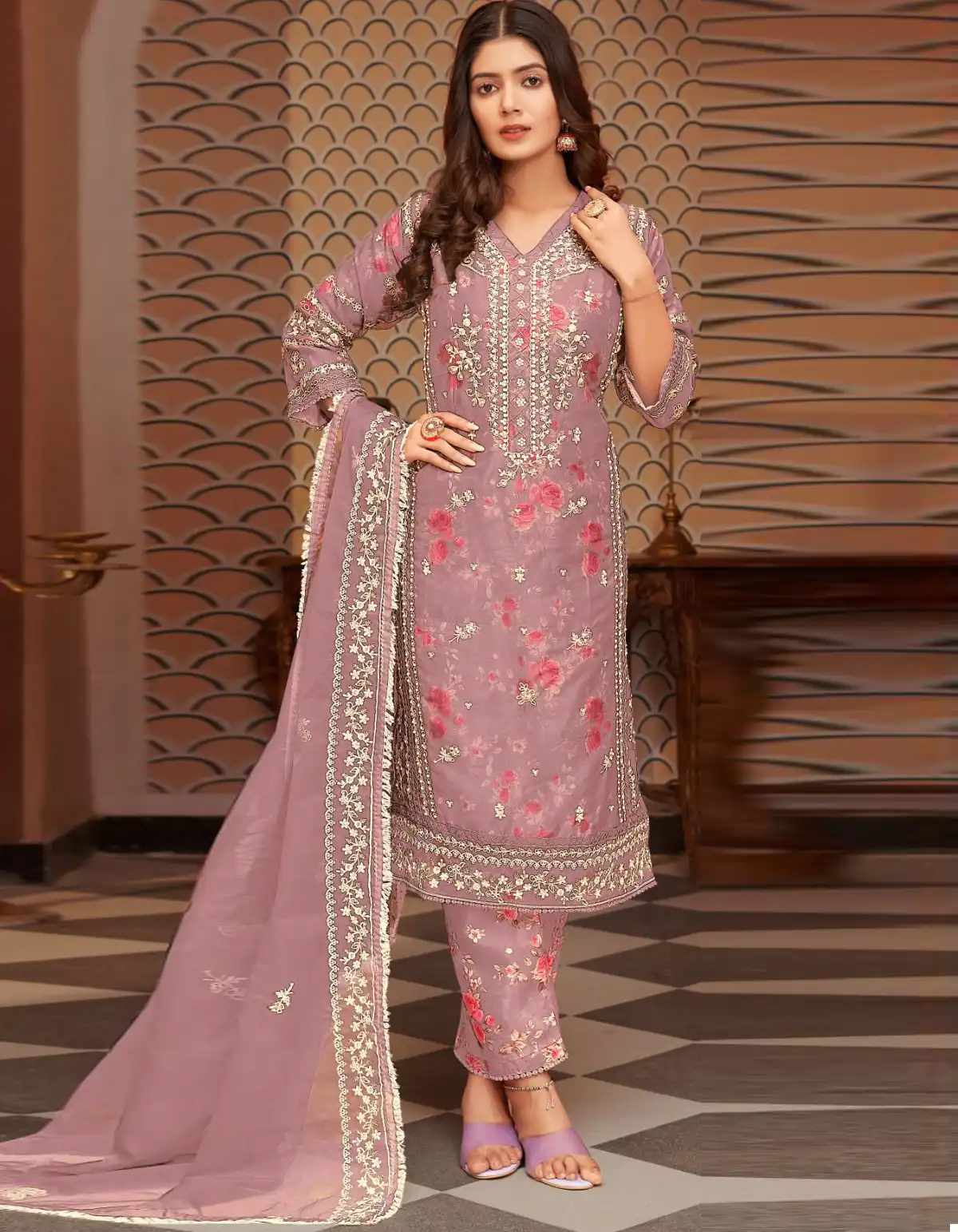 Al_Khushbu Guzal Vol 2 Organza Wholesale Pakistani Salwar Suit Catalog
