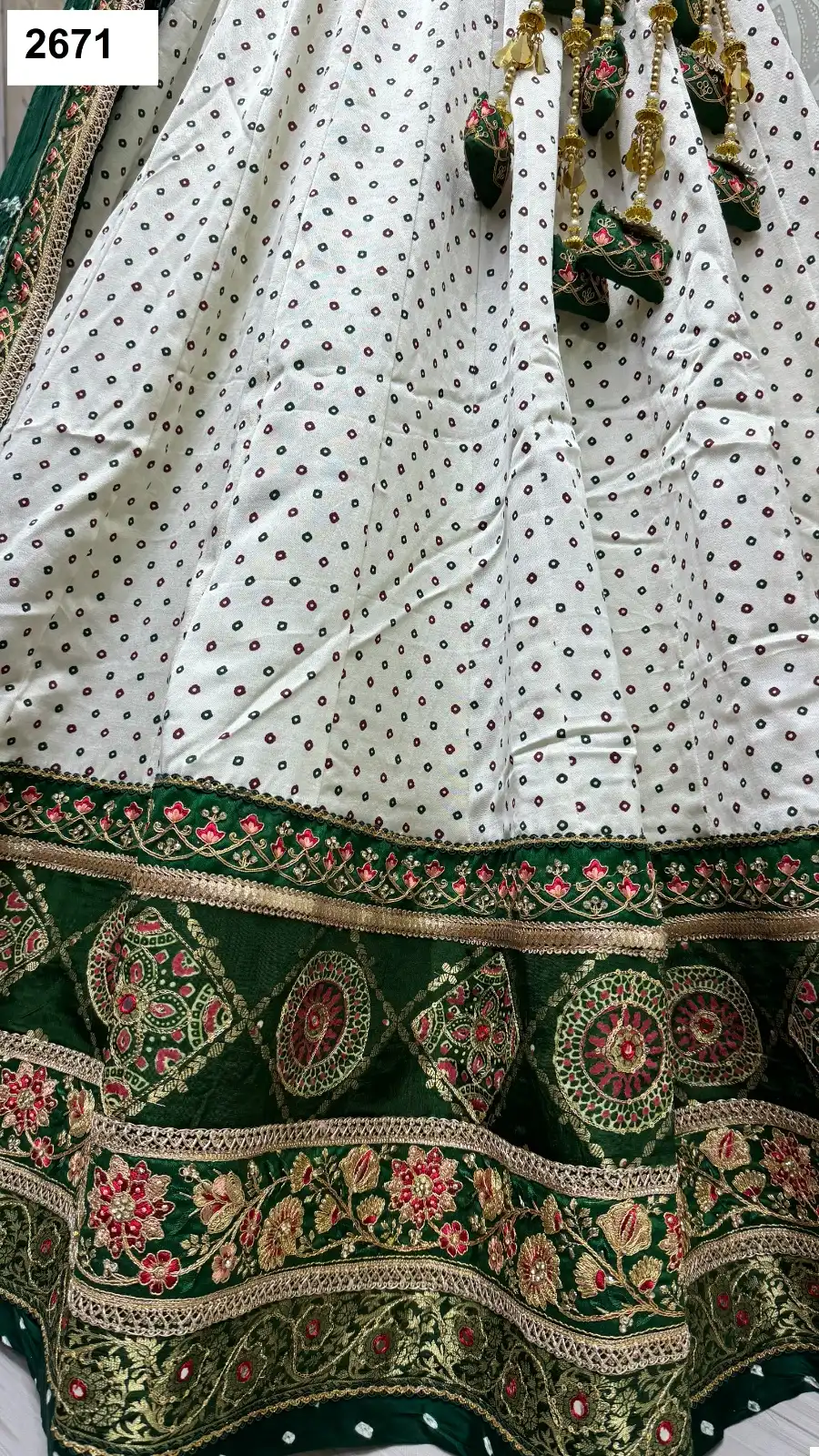 Anjani Art 2671 Viscous Silk Wholesale Lehenga - Image 5