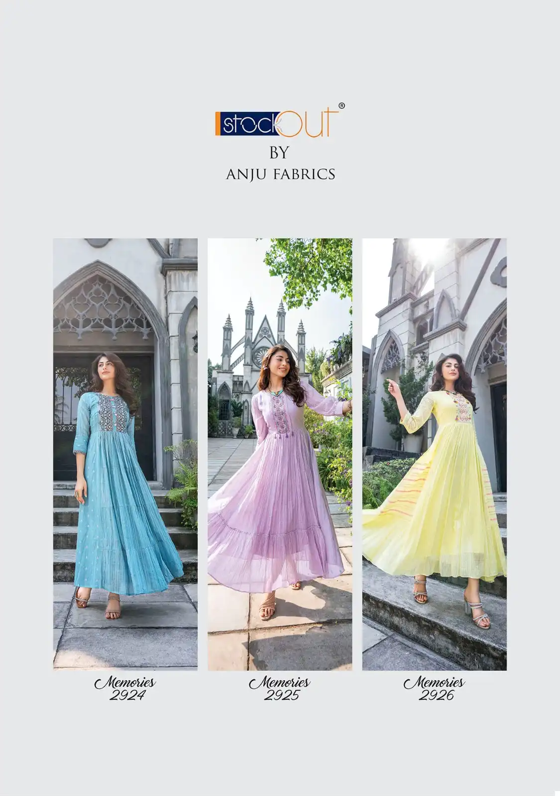 Anju Fabric Memories Vol 4 Mul Cotton Wholesale Readymade Salwar Suit Catalog — Wholesale Salwar Suits, Anju fabric wholesale from Surat - Gallery Image 7
