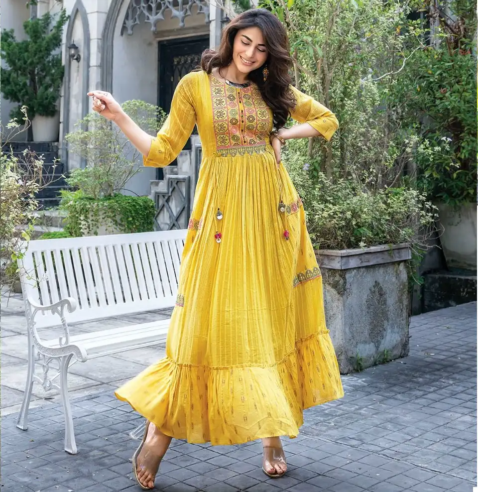 Anju Fabric Memories Vol 4 Mul Cotton Wholesale Readymade Salwar Suit Catalog — Wholesale Salwar Suits, Anju fabric wholesale from Surat — view 1