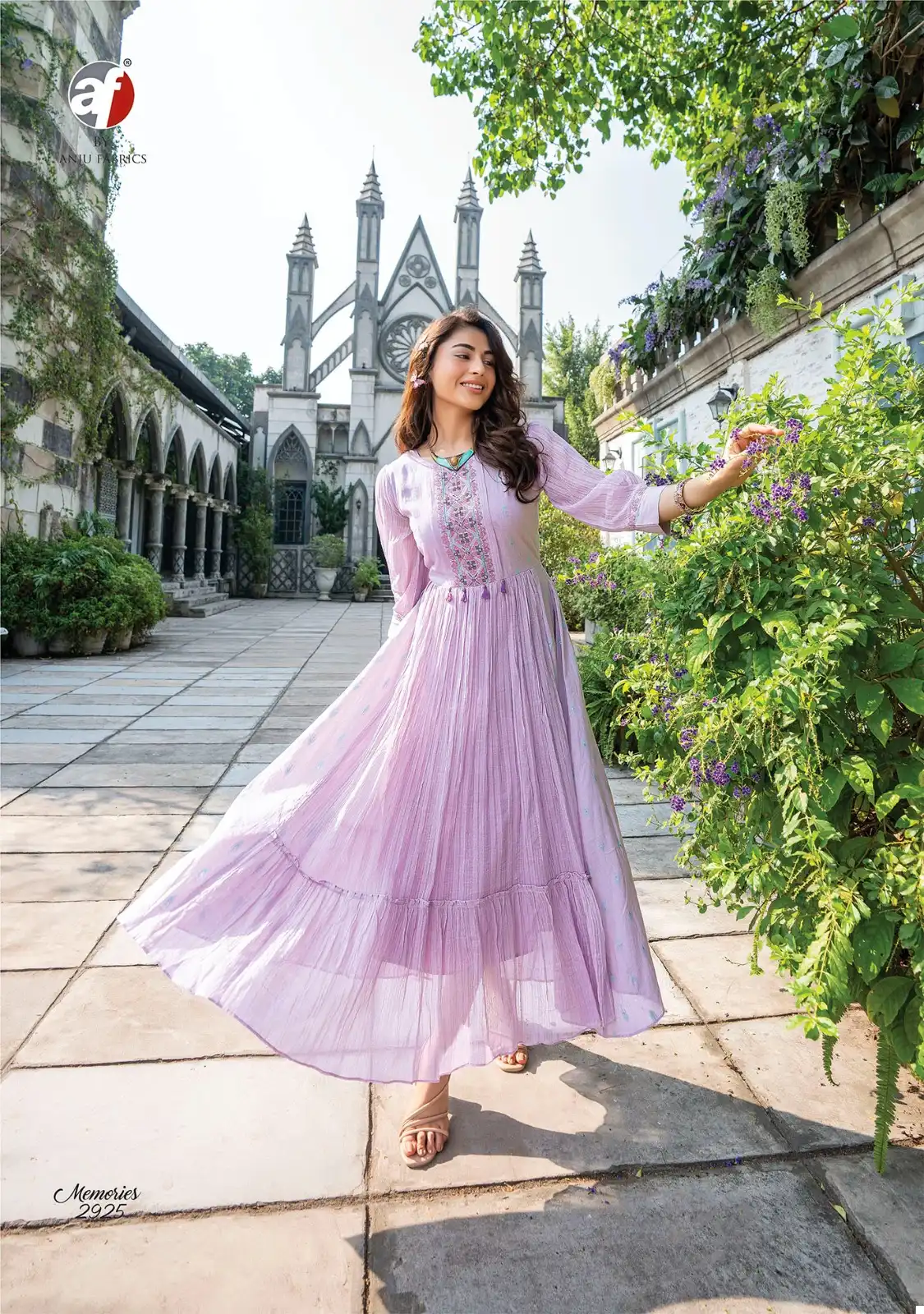 Anju Fabric Memories Vol 4 Mul Cotton Wholesale Readymade Salwar Suit Catalog — Wholesale Salwar Suits, Anju fabric wholesale from Surat - Gallery Image 6