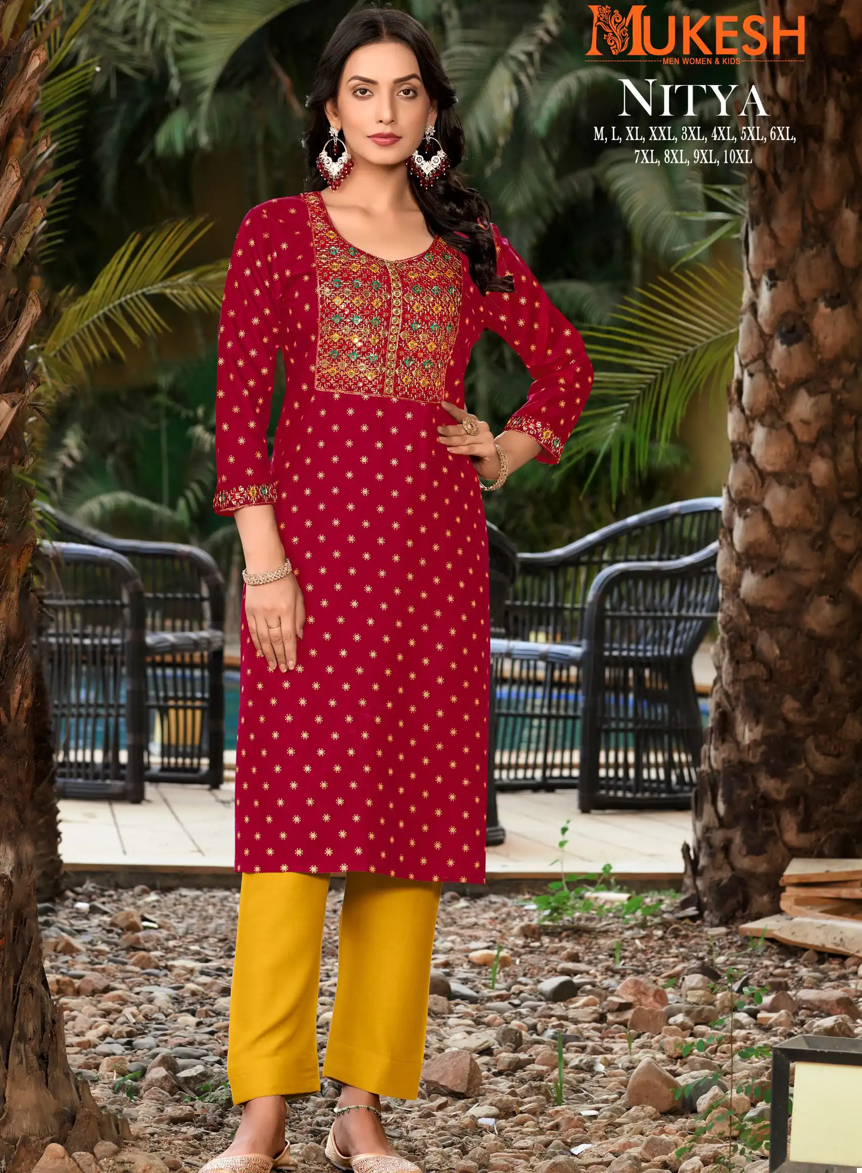 Banwery Nitya Rayon Wholesale Kurtis Catalog