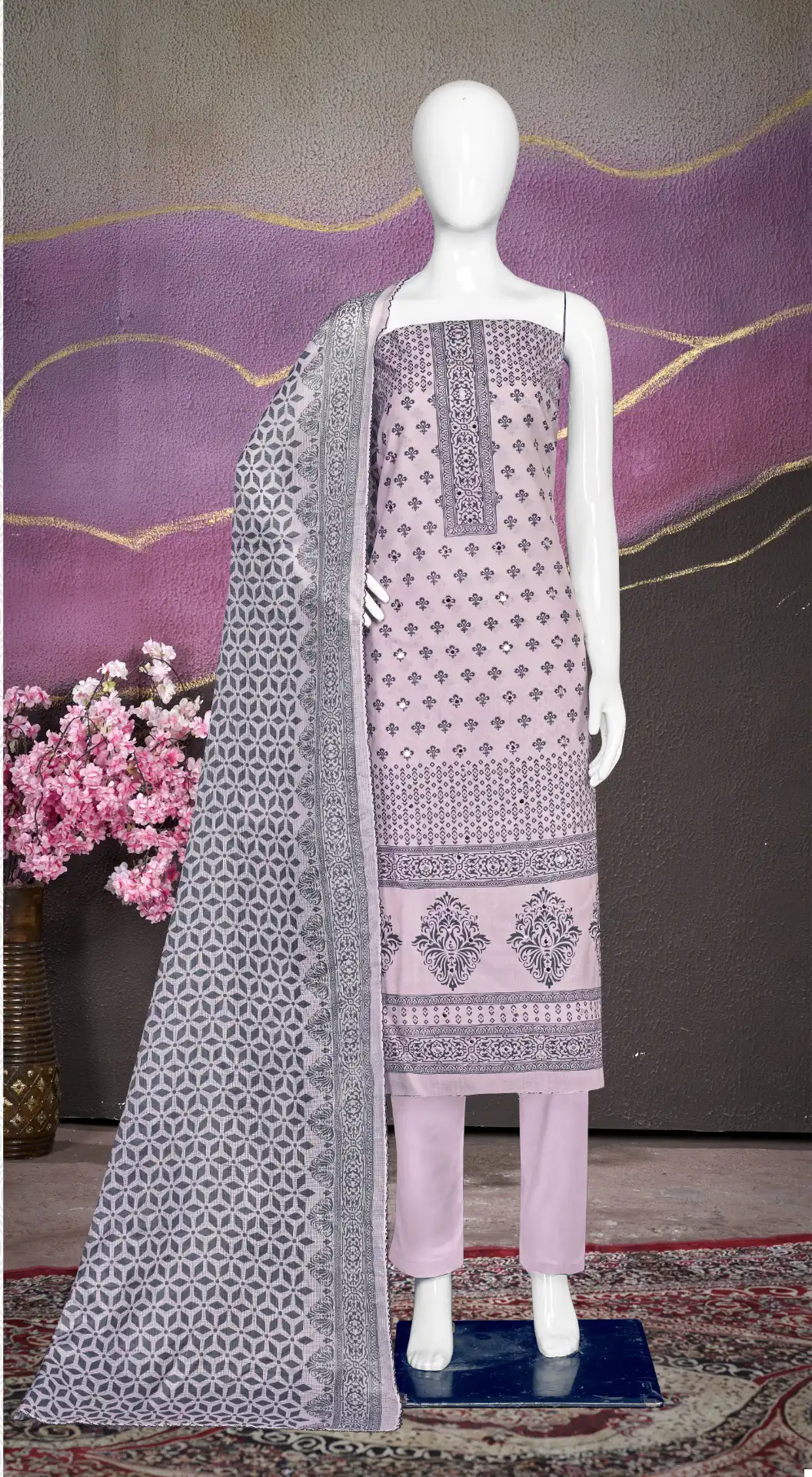 Bipson Shibori 2606 Pure Cotton Print Wholesale Salwar Suit Catalog - Image 5