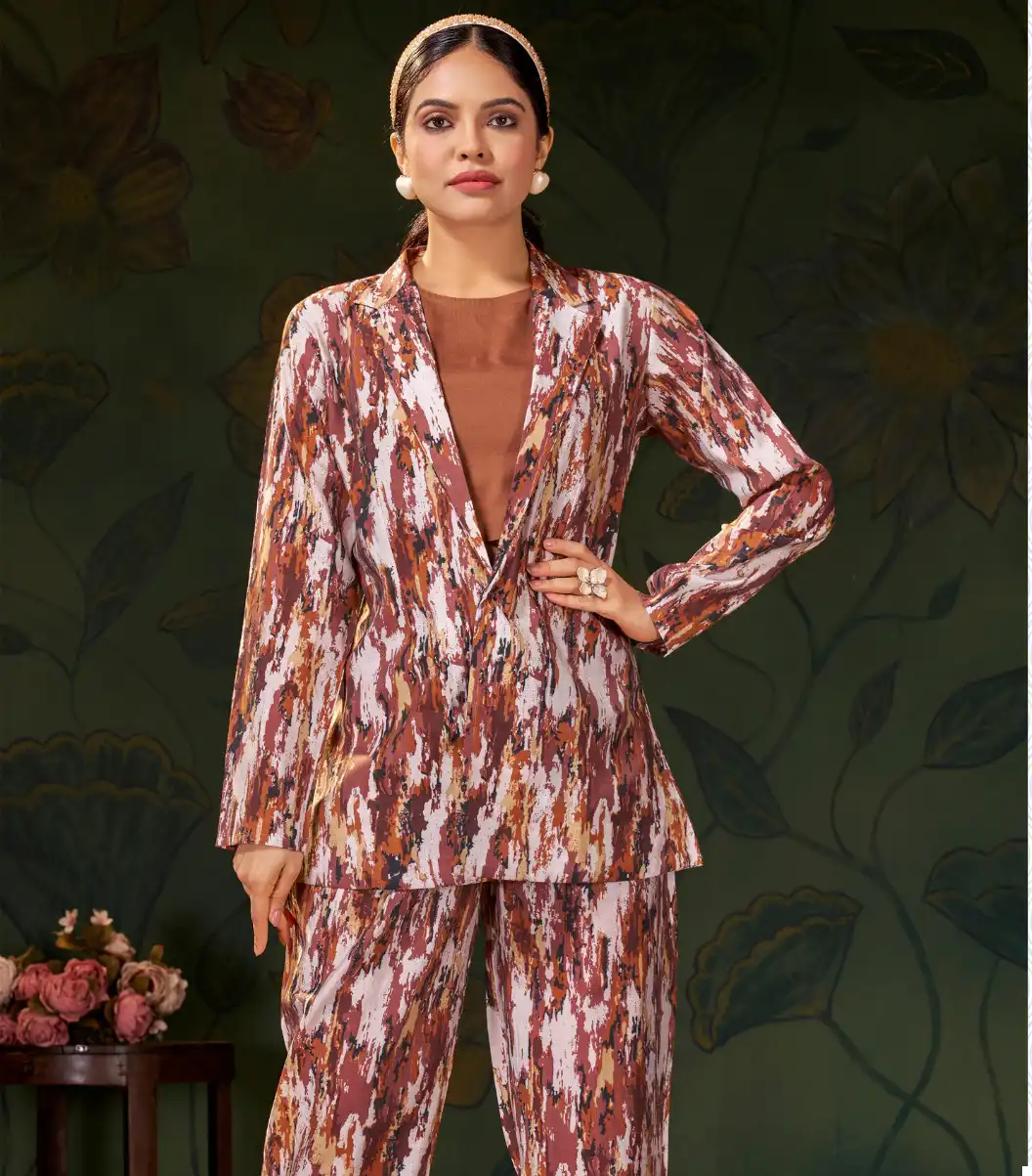 Bipson Vogue 2563 Pure Modal Chanderi Wholesale Premium Cordset Collection Catalog