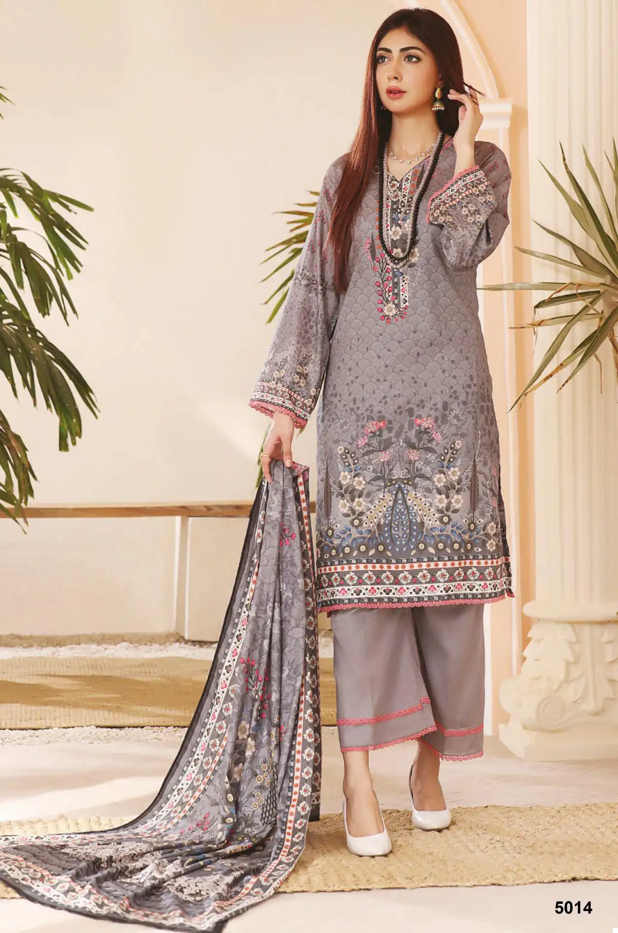 Deepsy Suits Firdous Lawn 24 Pure Cotton Print Wholesale Pakistani Salwar Suit Catalog - Image 4