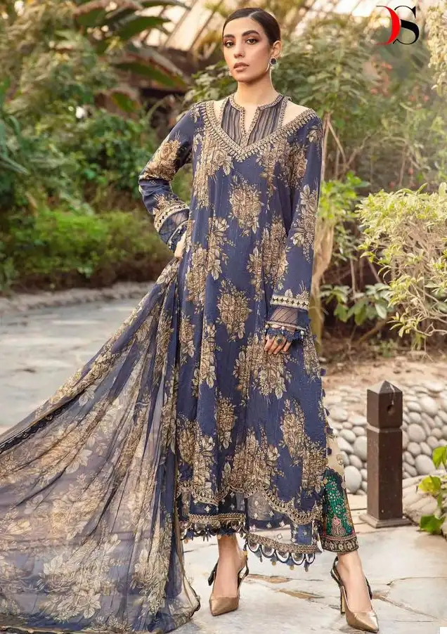 Deepsy Suits Mariab. Mprints Superhit Pure Cotton Wholesale Pakistani Salwar Suit Catalog - Image 2