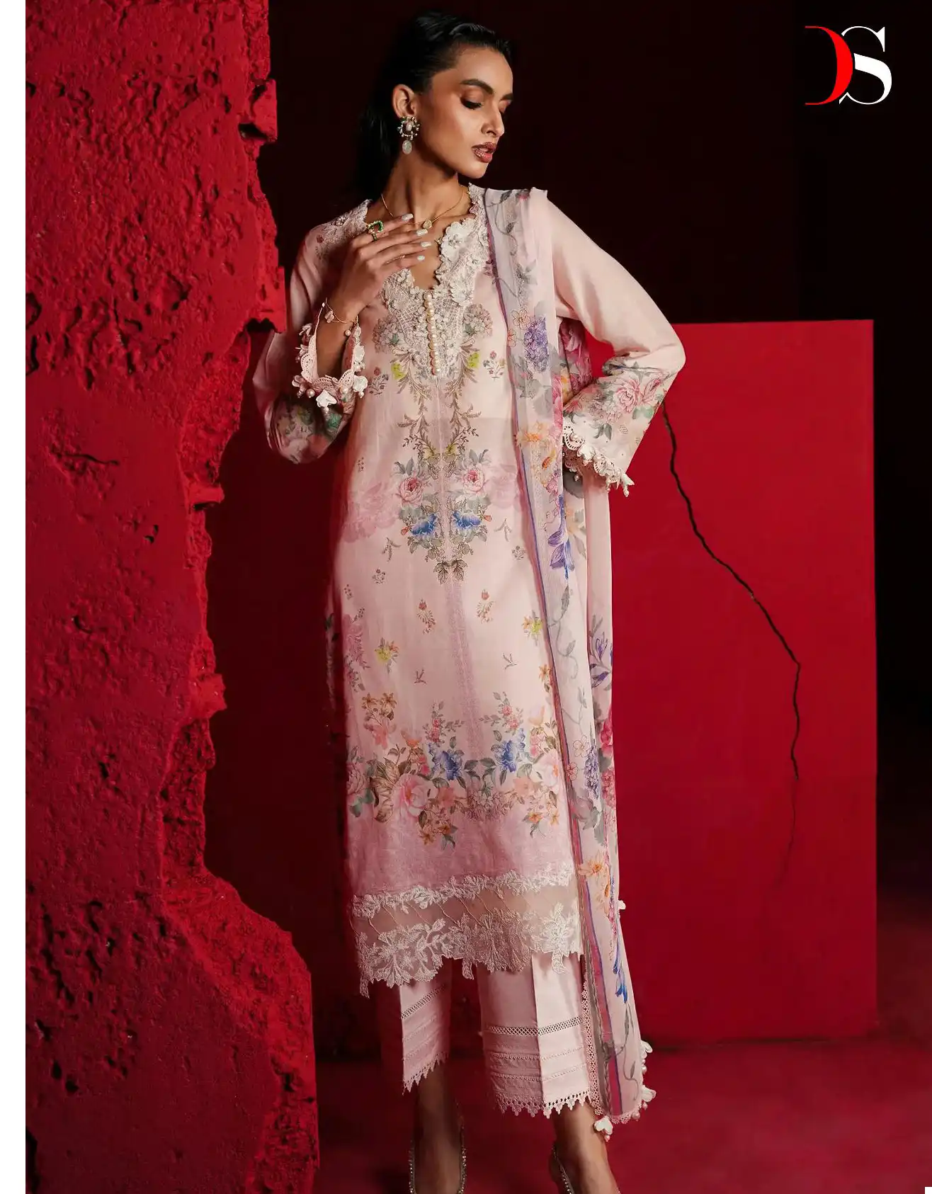 Deepsy Suits Sana Safinaz Muzlin 24 Pure Cotton Wholesale Pakistani Salwar Suit Catalog