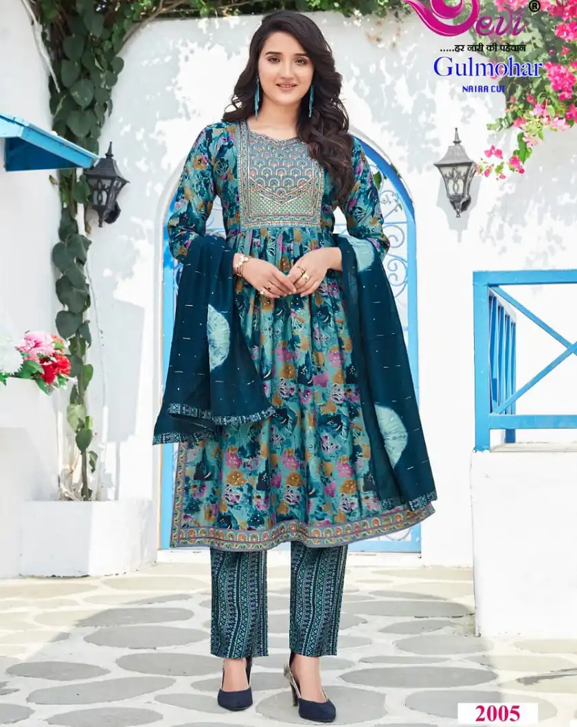 Devi Gulmohar Vol 2 Heavy Muslin Cotton Wholesale Readymade Salwar Suit Catalog