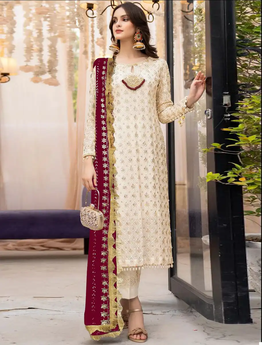 Fepic C 1800 Georgette Wholesale Pakistani Salwar Suit Catalog