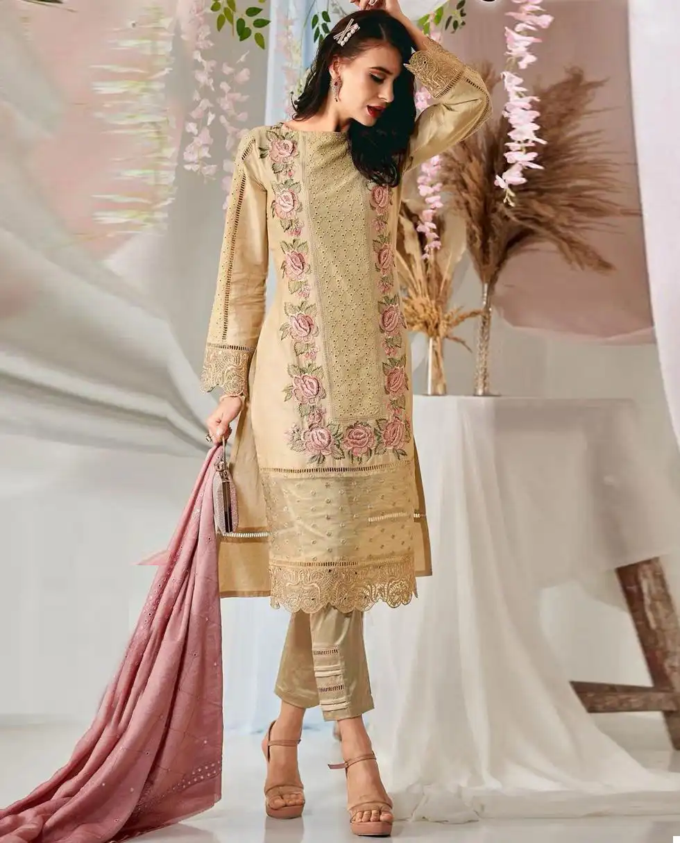 Hoor Tex Hf 24 Heavy Cotton Wholesale Pakistani Salwar Suit Catalog