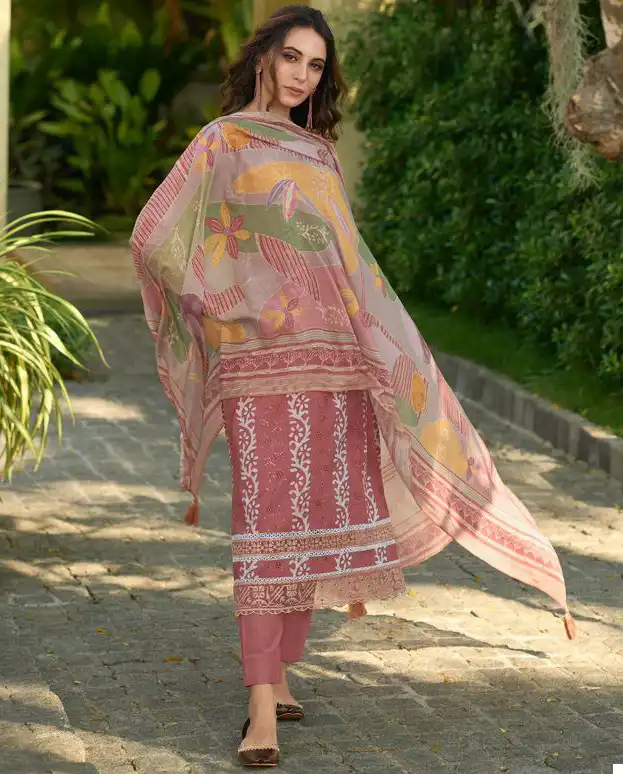 Ibiza Shahi Cotton Pure Lawn Cotton Digital Print Wholesale Fancy Salwar Suit Catalog