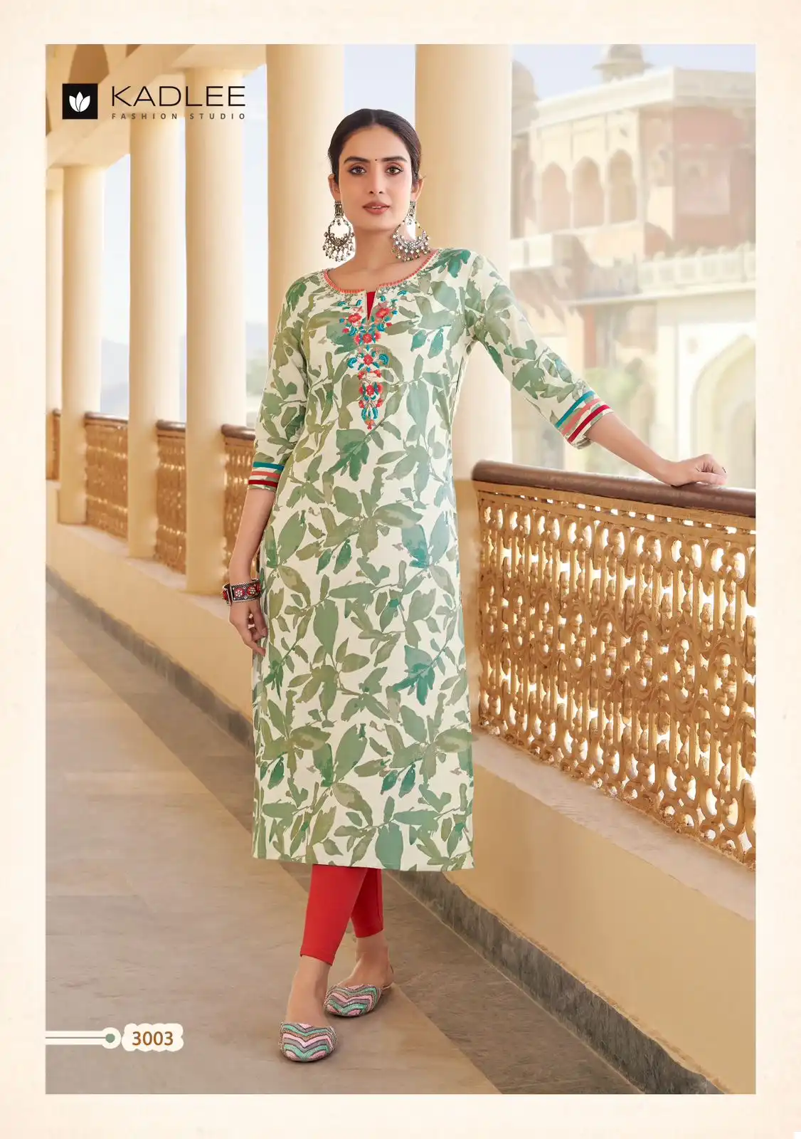 Kadlee Angel Rayon Print Wholesale Fancy Kurtis Catalog - Image 4