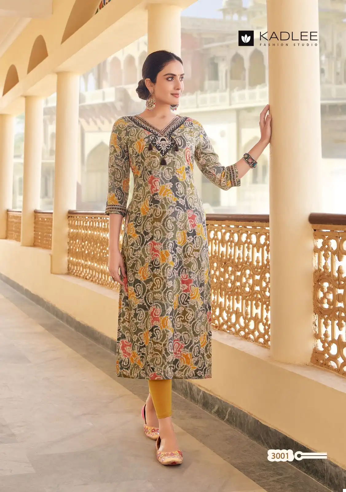Kadlee Angel Rayon Print Wholesale Fancy Kurtis Catalog - Image 6