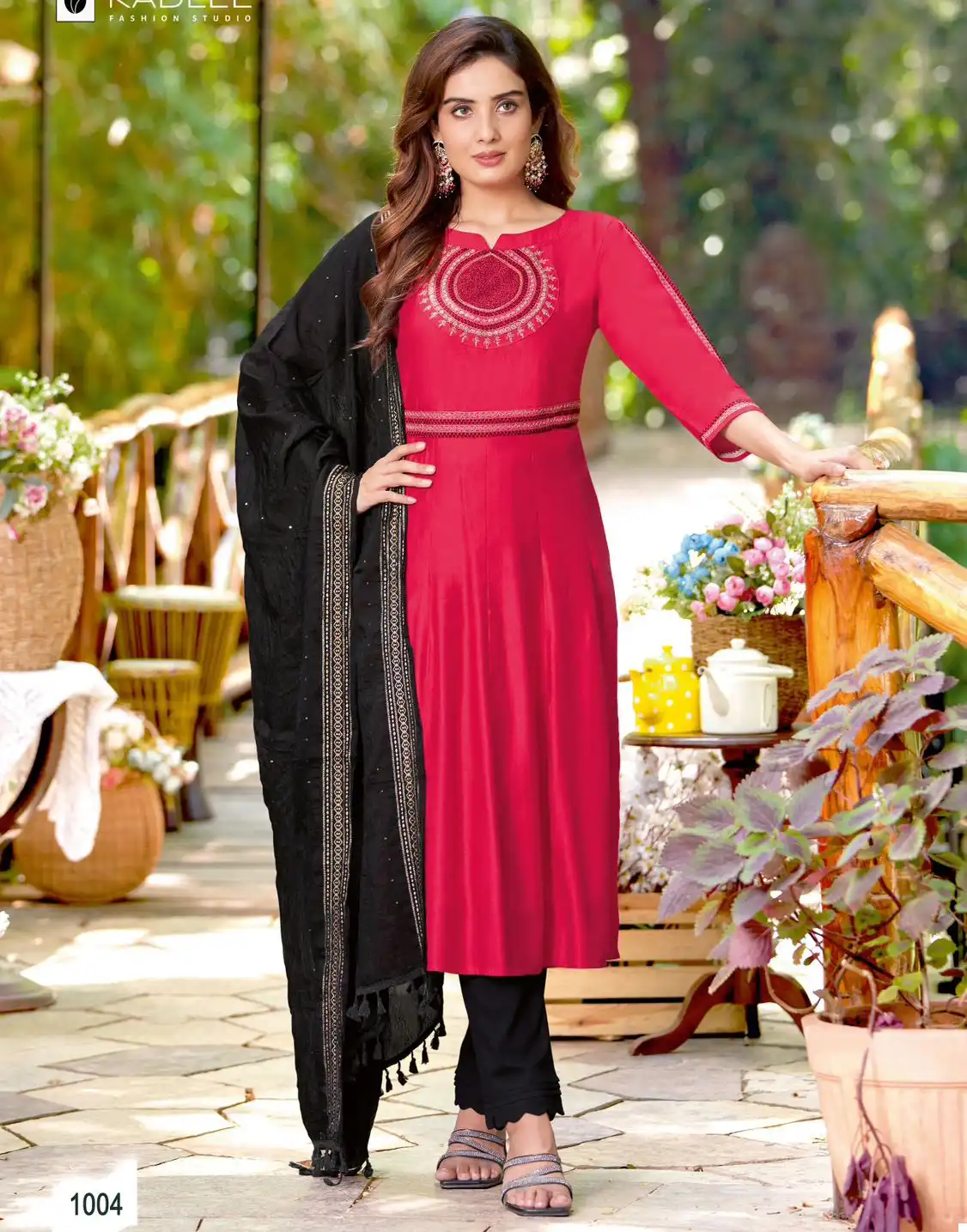 Kadlee Madhuvan Rayon Weaving Wholesale Readymade Salwar Suit Catalog