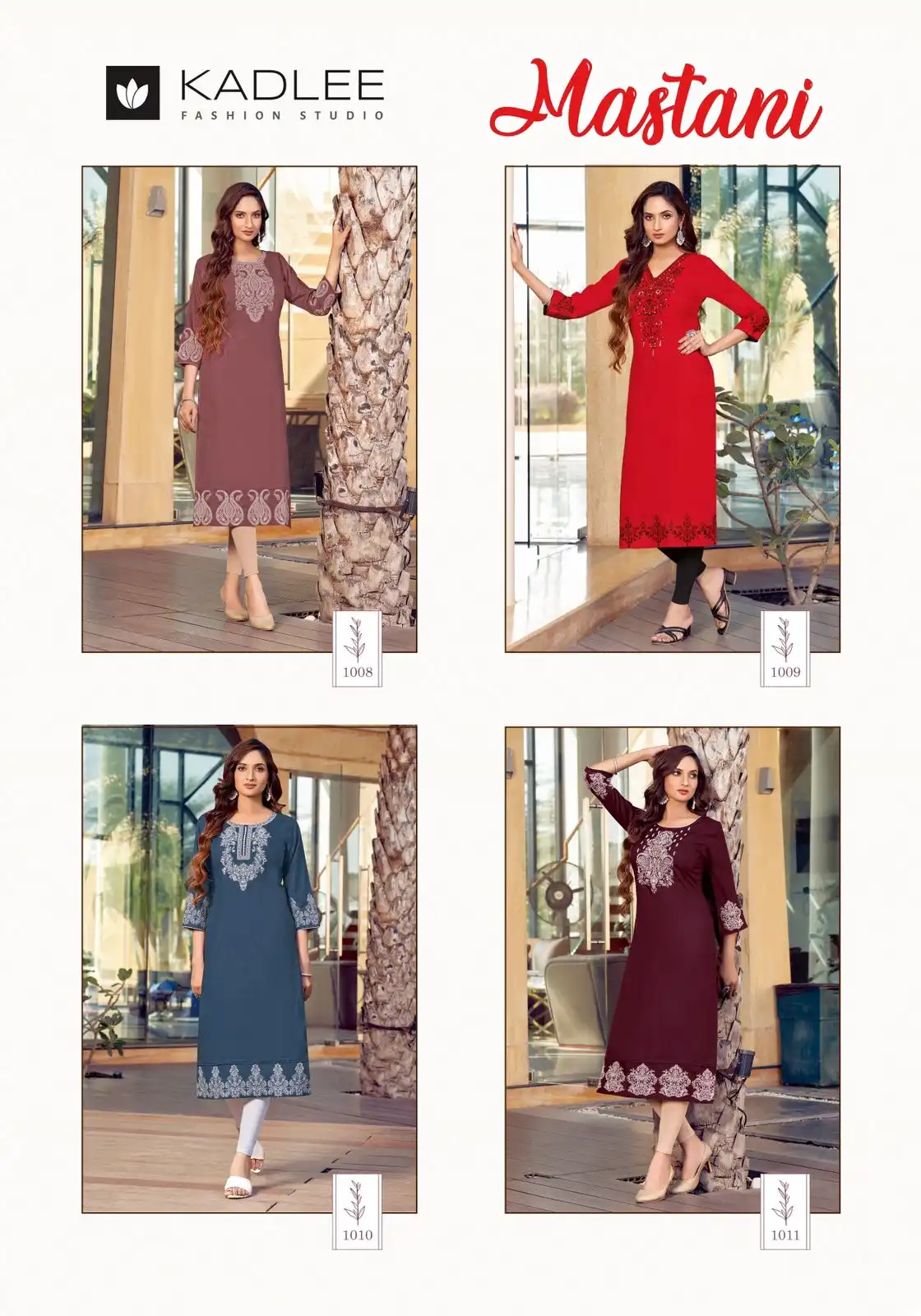 Kadlee Mastani Rayon Wholesale Fancy Kurti Catalog - Image 4