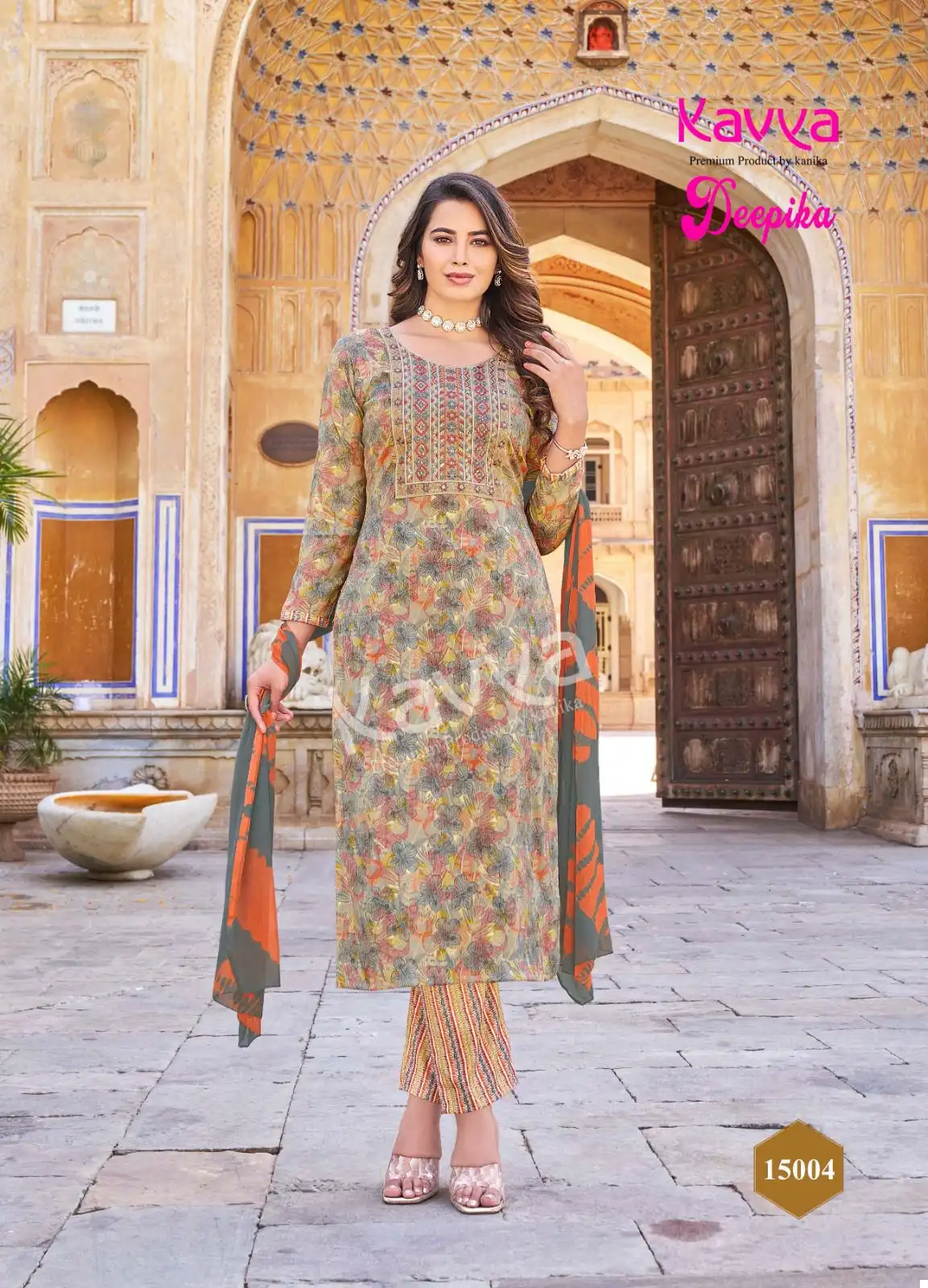 Kavya Deepika Vol 15 Premium Quality Capsule Wholesale Readymade Salwar Suit Catalog — Wholesale Salwar Suits, Kavya wholesale from Surat — view 10