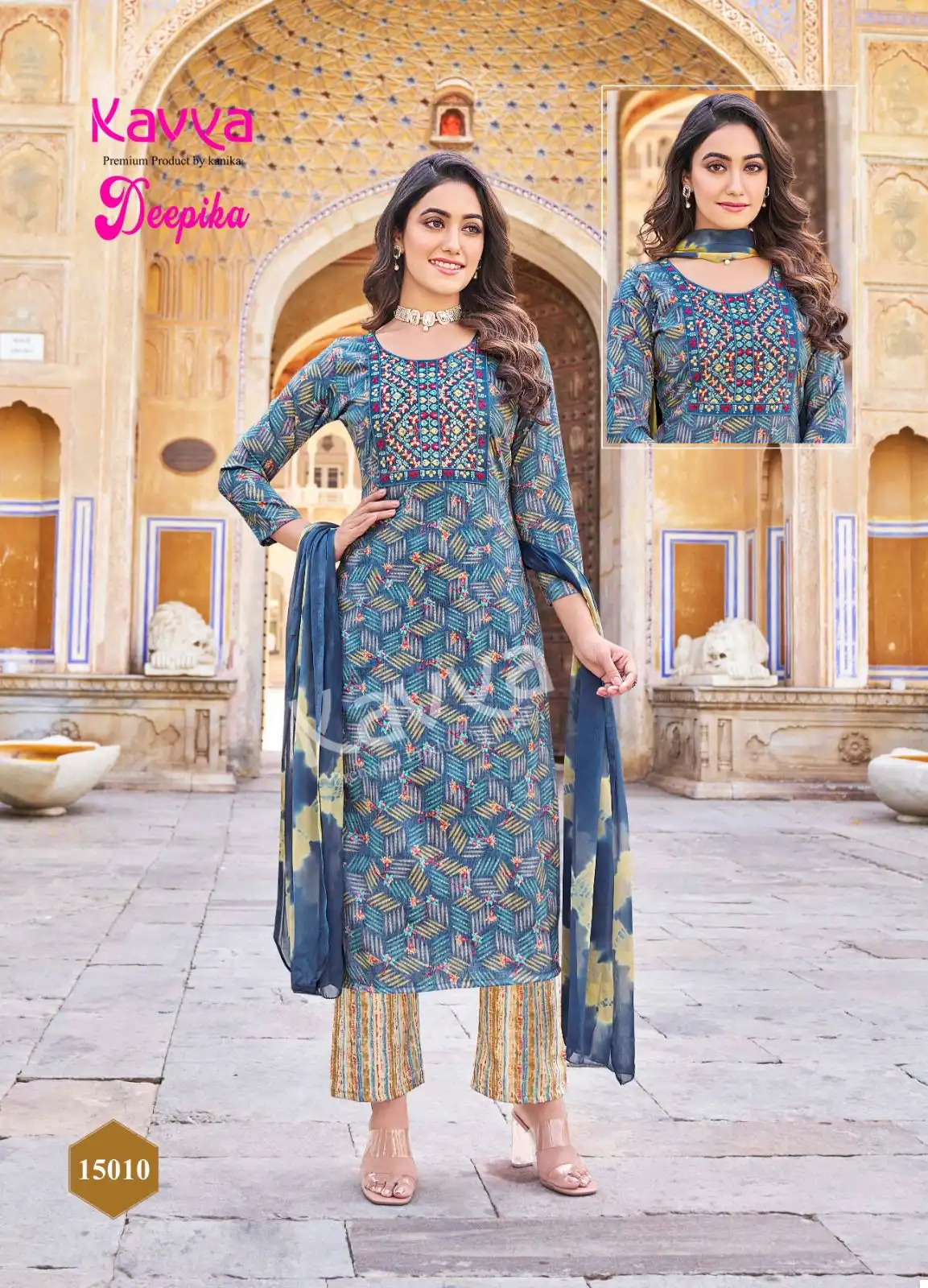Kavya Deepika Vol 15 Premium Quality Capsule Wholesale Readymade Salwar Suit Catalog — Wholesale Salwar Suits, Kavya wholesale from Surat - Gallery Image 3