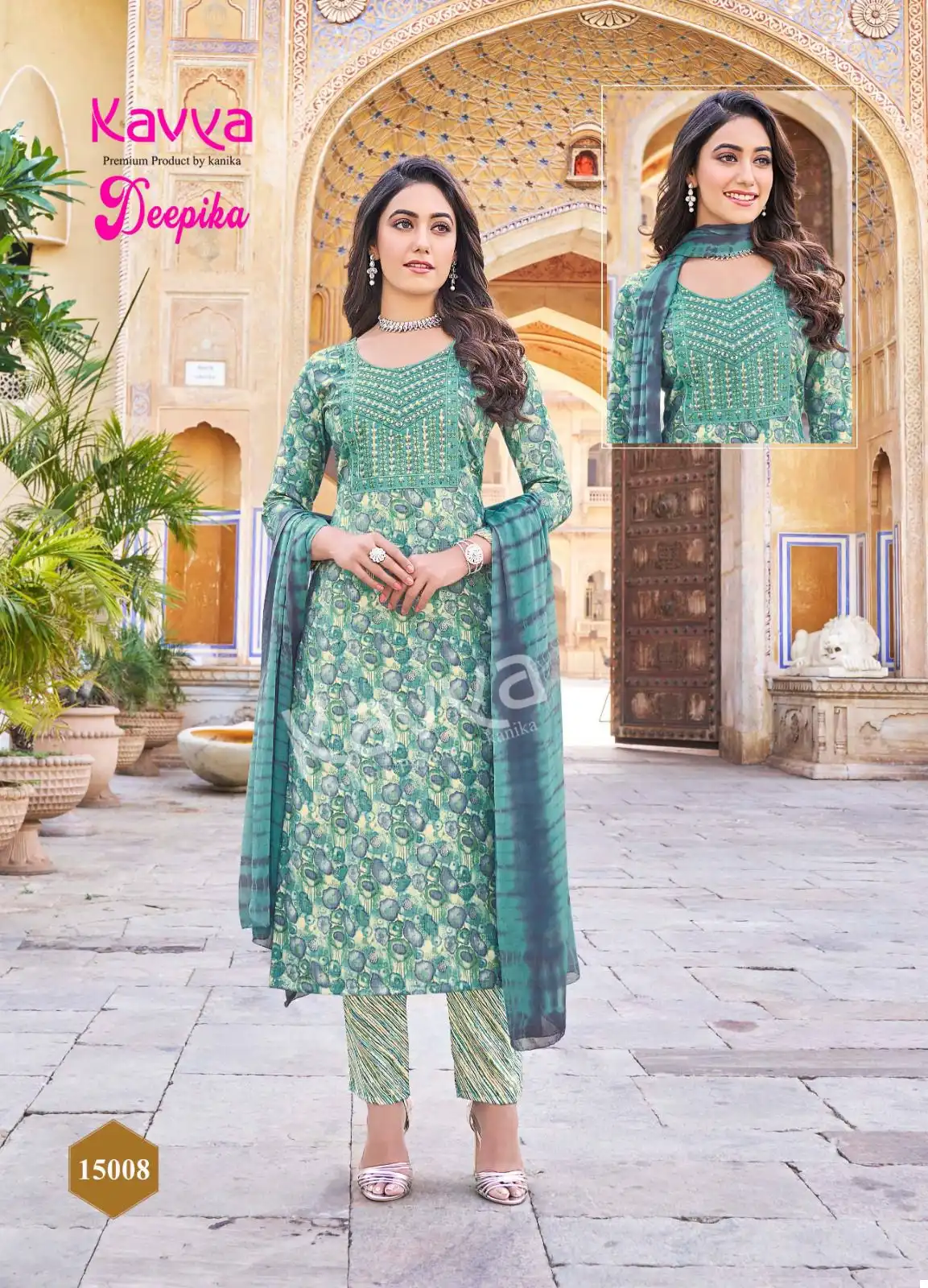 Kavya Deepika Vol 15 Premium Quality Capsule Wholesale Readymade Salwar Suit Catalog — Wholesale Salwar Suits, Kavya wholesale from Surat - Gallery Image 4