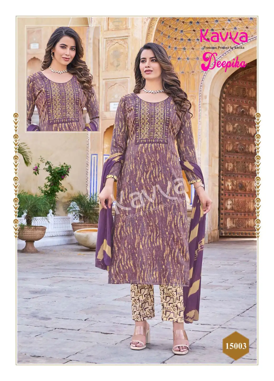 Kavya Deepika Vol 15 Premium Quality Capsule Wholesale Readymade Salwar Suit Catalog — Wholesale Salwar Suits, Kavya wholesale from Surat - Gallery Image 6