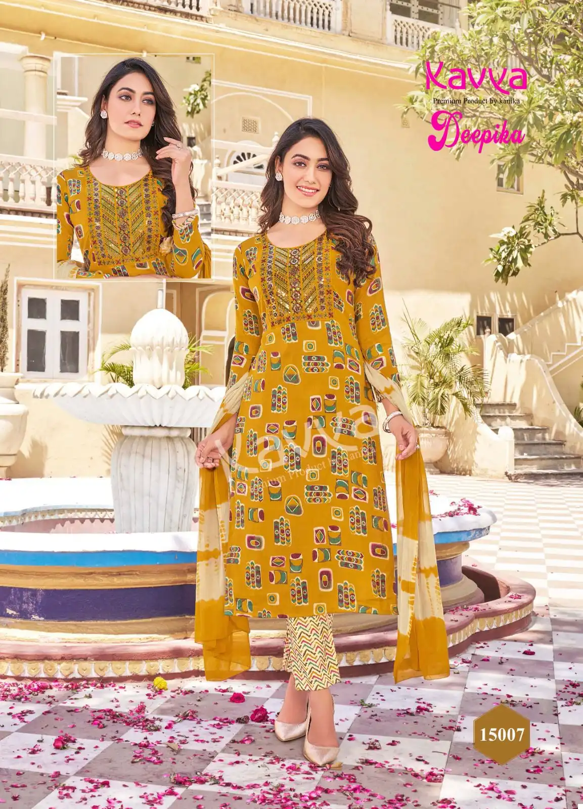Kavya Deepika Vol 15 Premium Quality Capsule Wholesale Readymade Salwar Suit Catalog — Wholesale Salwar Suits, Kavya wholesale from Surat - Gallery Image 7