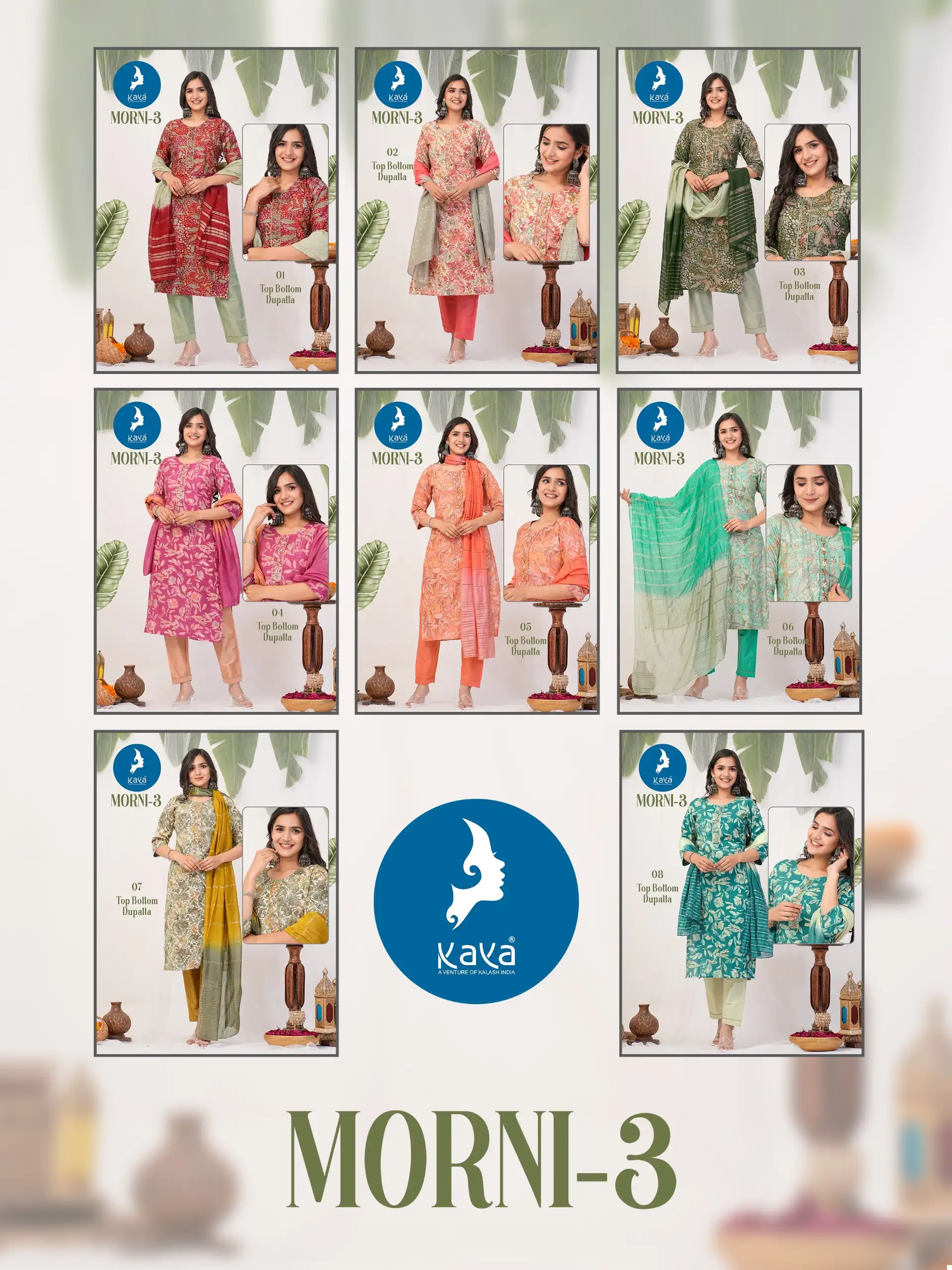 Kaya Morni 3 Chanderi Wholesale Readymade Salwar Suit Catalog - Image 9