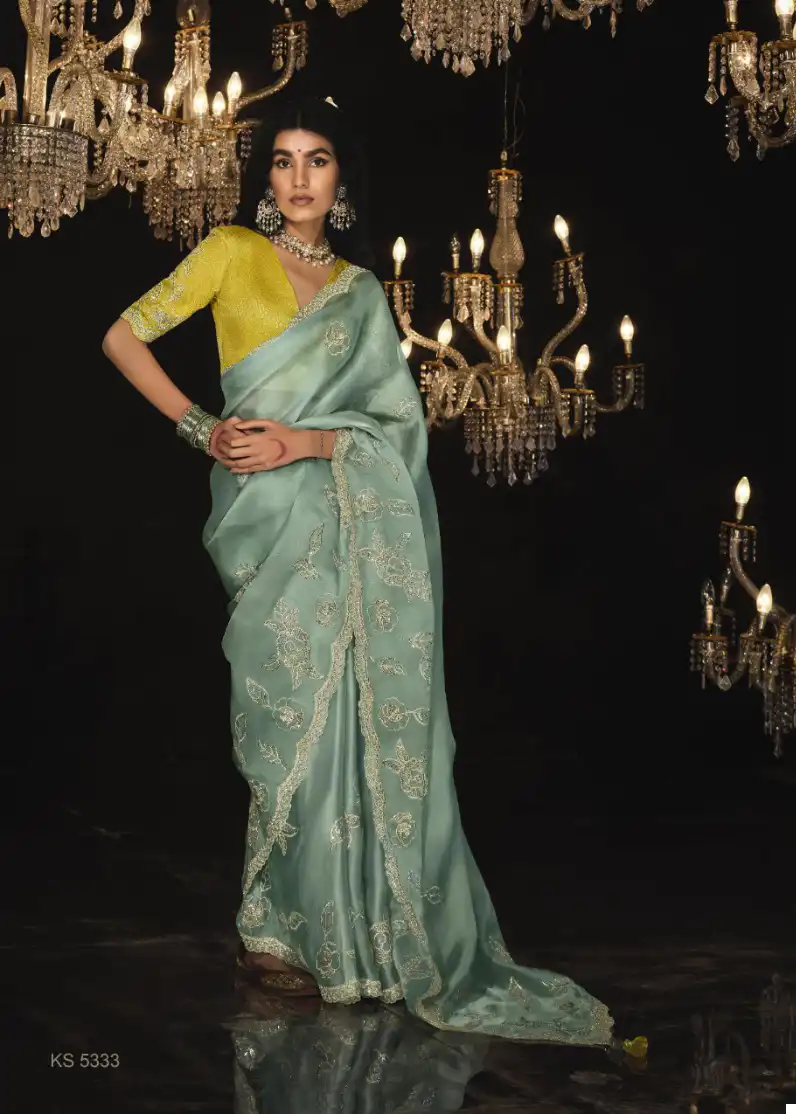 Kimora Kajal Vol 14 Pure Fancy Wholesale Fancy Sarees Catalog — Wholesale Sarees, Kimora wholesale from Surat - Gallery Image 17