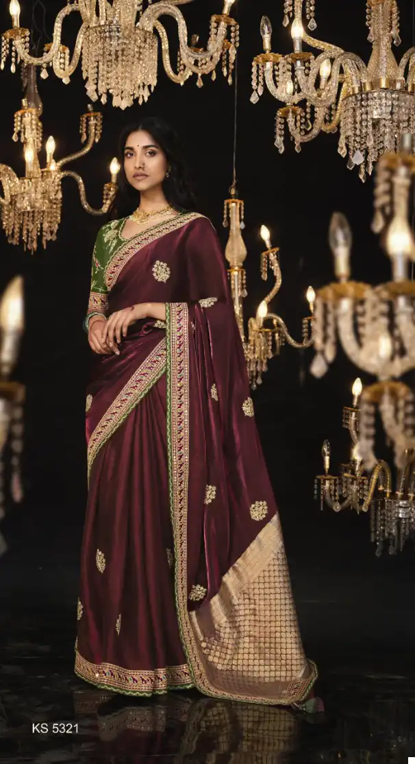 Kimora Kajal Vol 14 Pure Fancy Wholesale Fancy Sarees Catalog — Wholesale Sarees, Kimora wholesale from Surat - Gallery Image 3
