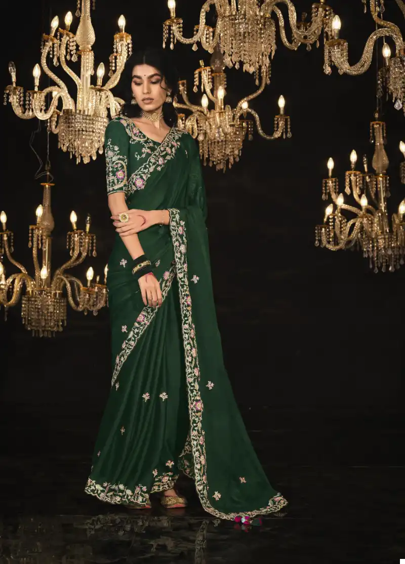Kimora Kajal Vol 14 Pure Fancy Wholesale Fancy Sarees Catalog — Wholesale Sarees, Kimora wholesale from Surat - Gallery Image 7