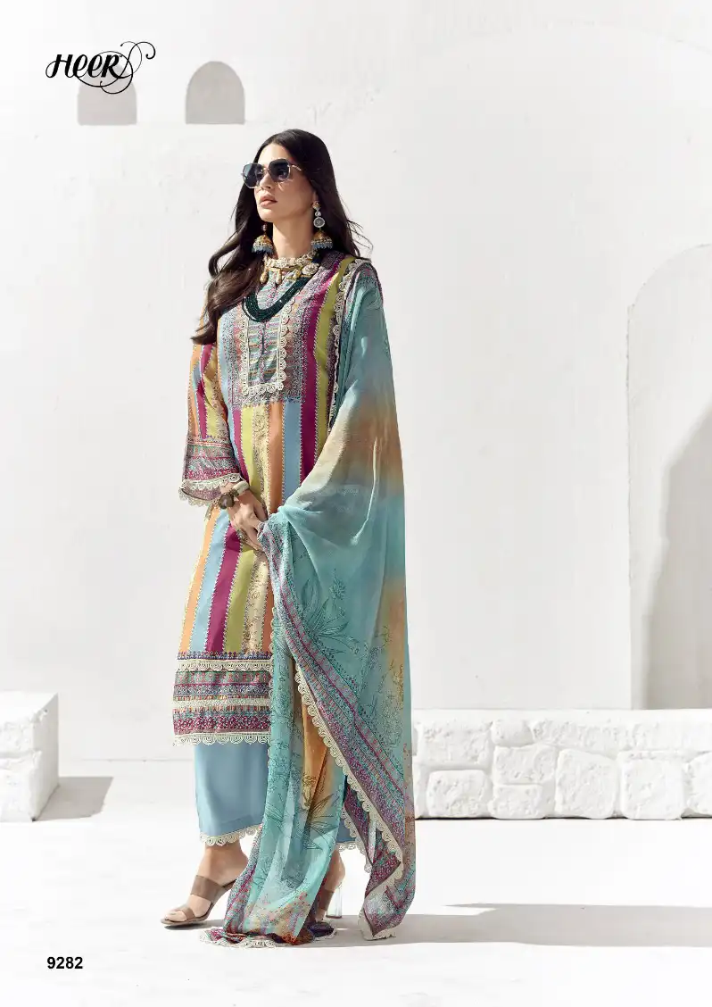 Kimora Layla Vol 172 Pure Lawn Cotton Wholesale Fancy Salwar Suit Catalog — Wholesale Salwar Suits, MPA wholesale from Surat - Gallery Image 4