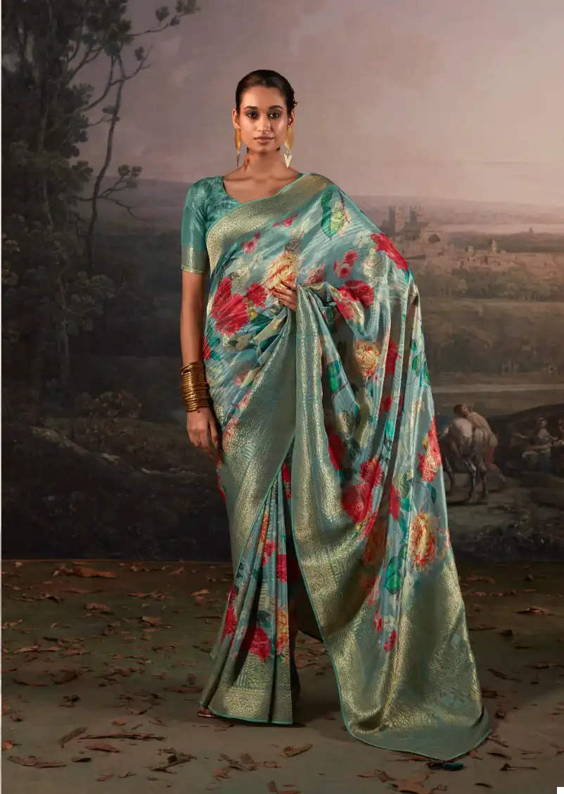 Kimora Suhana Silk Wholesale Fancy Sarees Catalog — Wholesale Sarees, MPA wholesale from Surat - Gallery Image 9