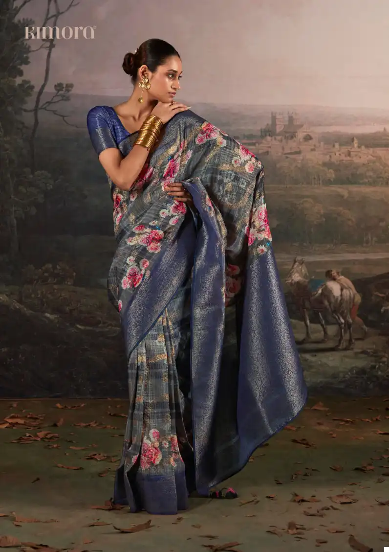 Kimora Suhana Silk Wholesale Fancy Sarees Catalog — Wholesale Sarees, MPA wholesale from Surat - Gallery Image 8