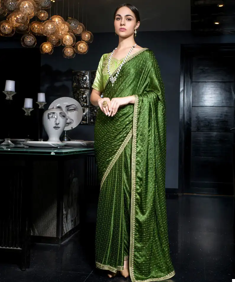 Kira Kamyaa Viscose Satin Wholesale Fancy Sarees Catalog