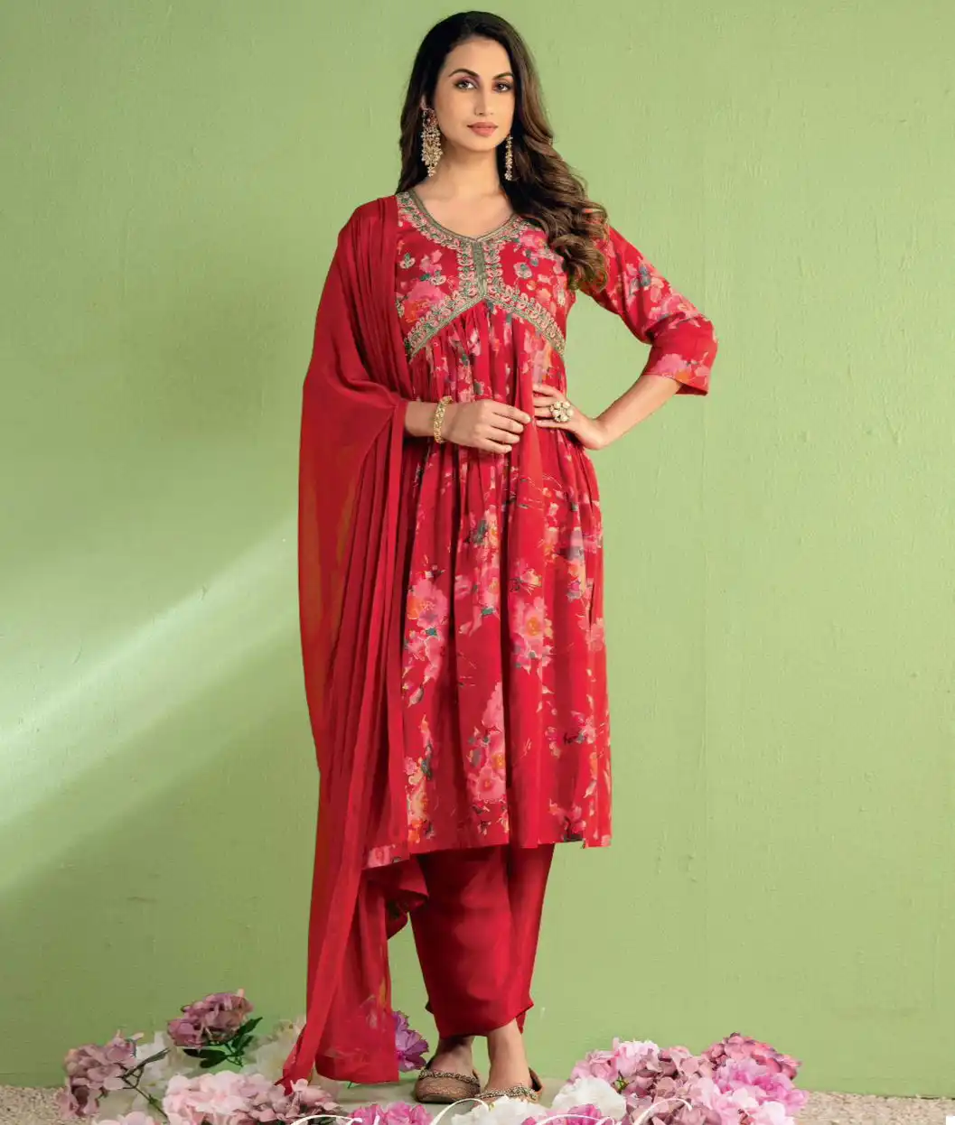 Kushal'S Vintage Alia Chanderi Wholesale Readymade Salwar Suit Catalog