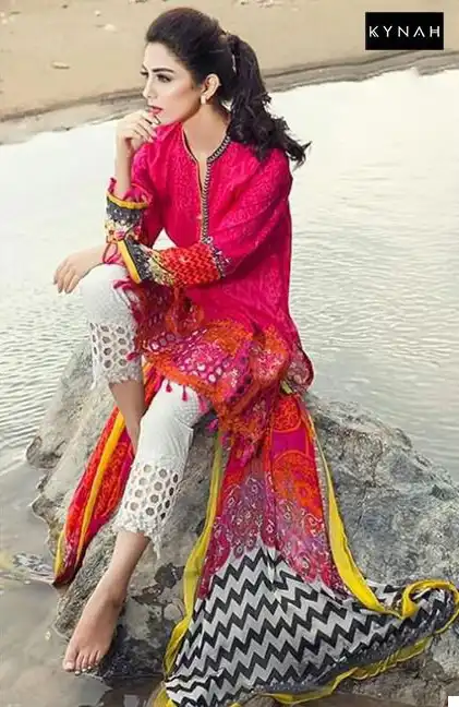 Kynah 2156 Pure Cotton Print Wholesale Pakistani Salwar Suit Catalog - Image 3
