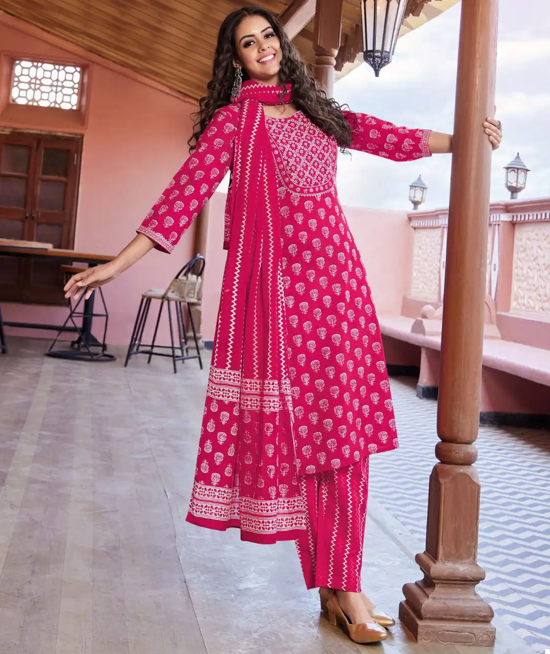 Ladies Flavour Dollar Vol 2 Pure Cotton Print Wholesale Readymade Salwar Suit Catalog