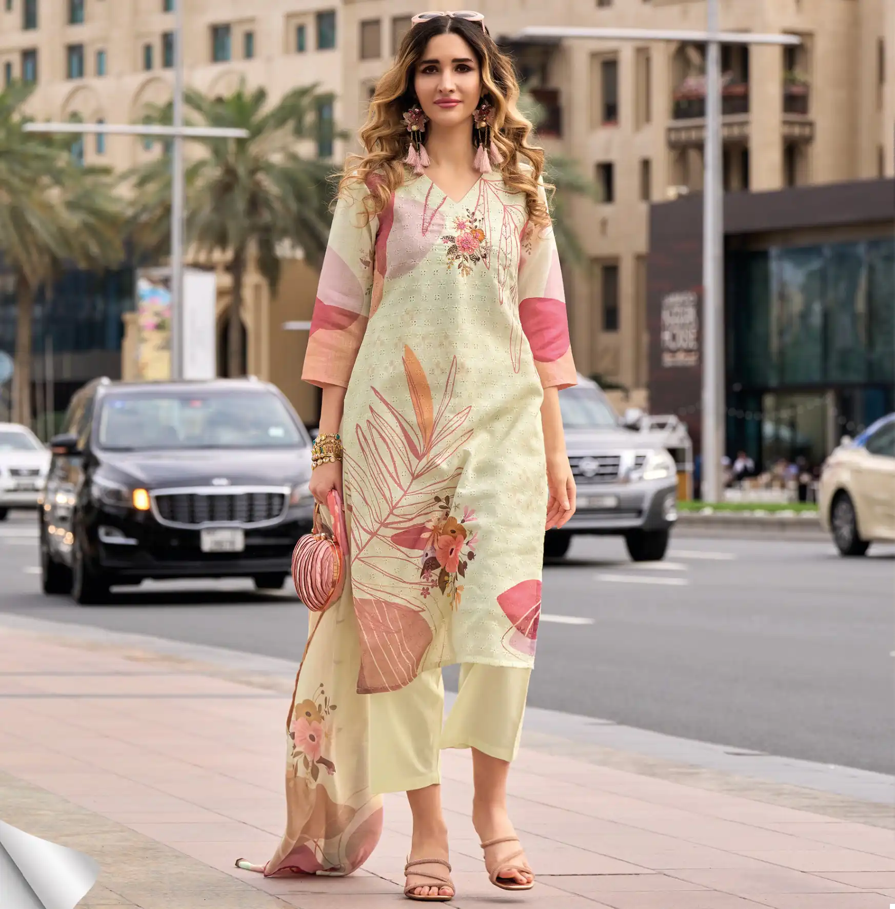 Lady Leela Summer Pastels Linen Wholesale Readymade Salwar Suit Catalog