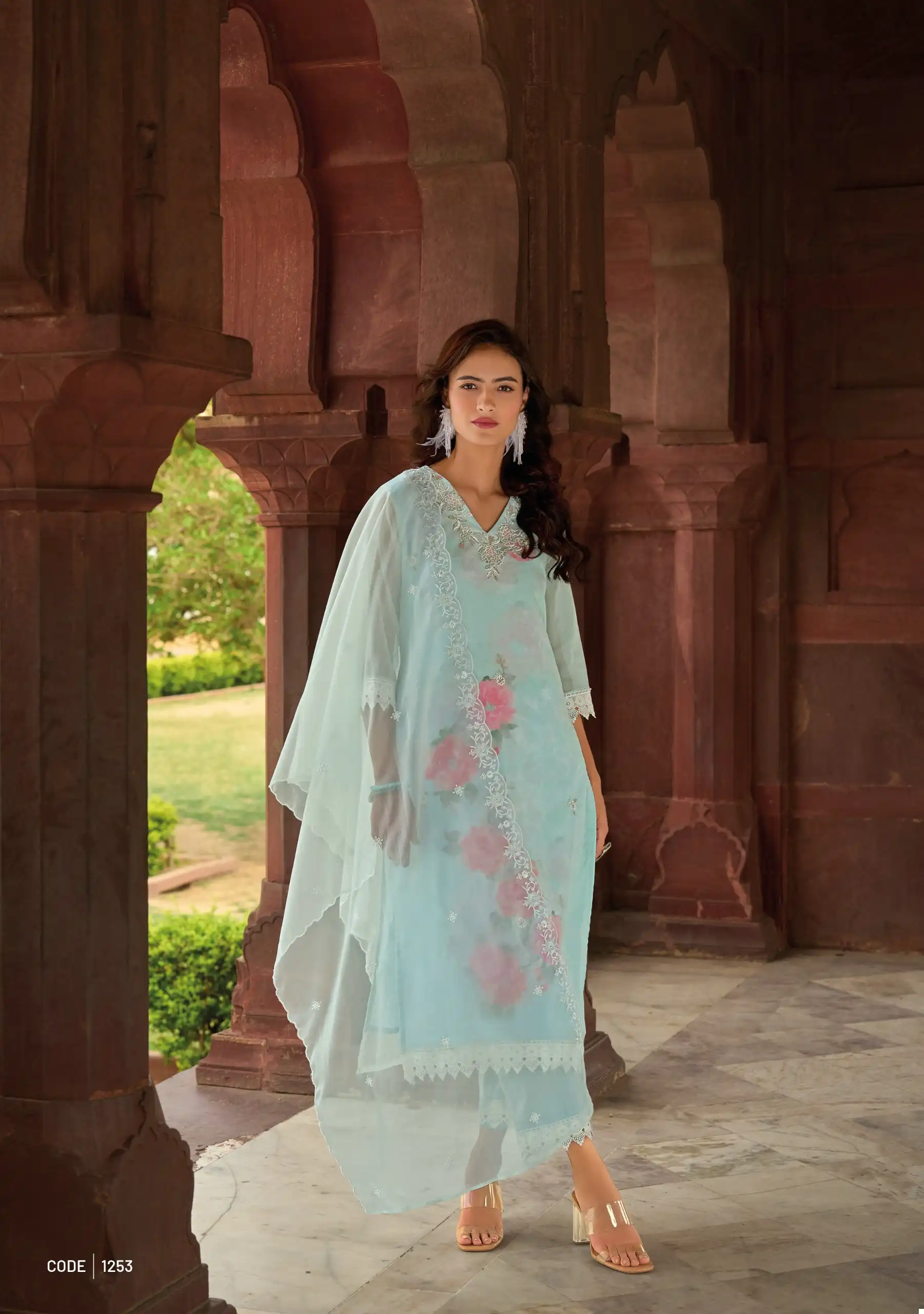Lady Leela Summer Spring Organza Wholesale Readymade Salwar Suit Catalog - Image 4
