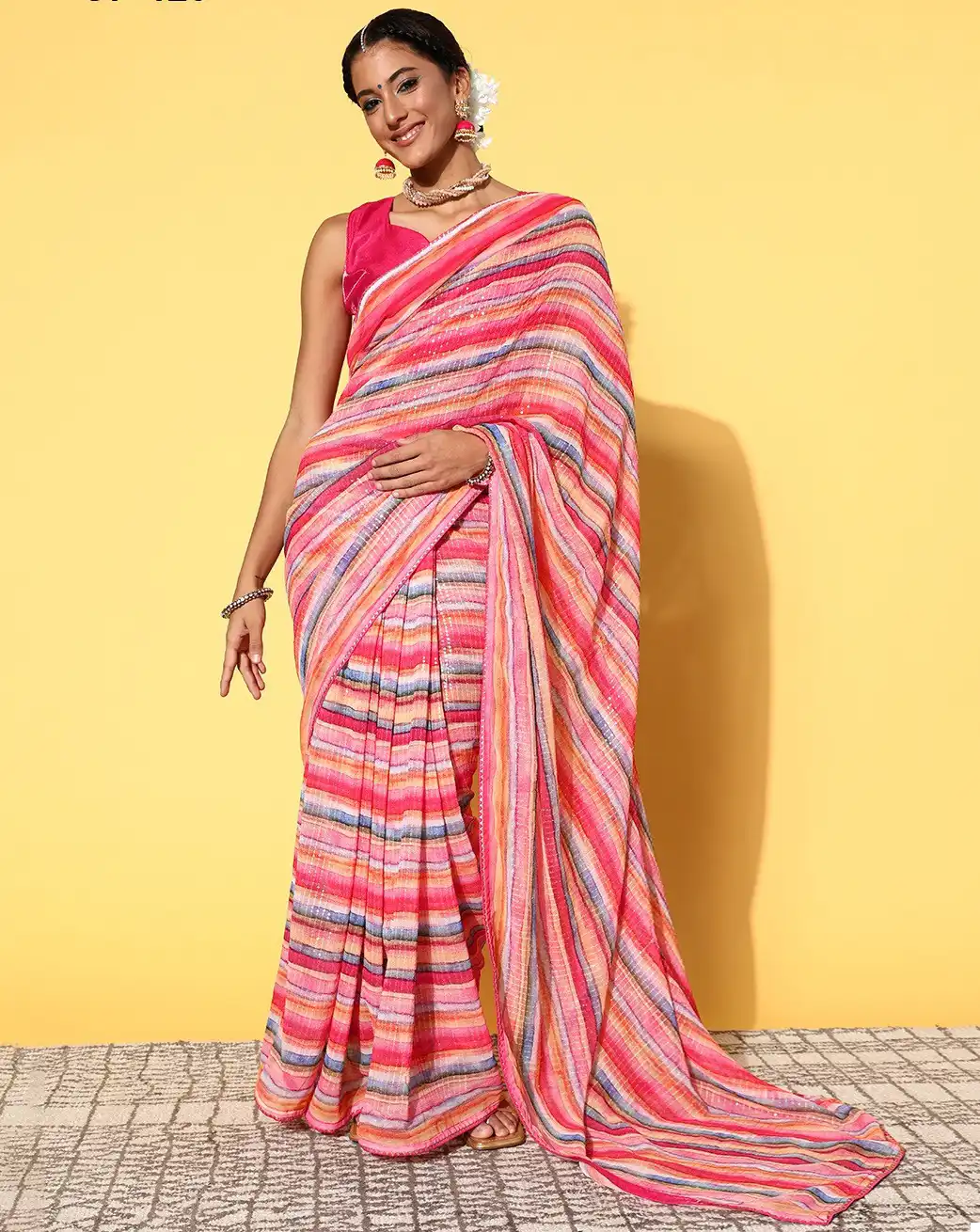 Laxminam Op 120 Georgette Wholesale Fancy Sarees