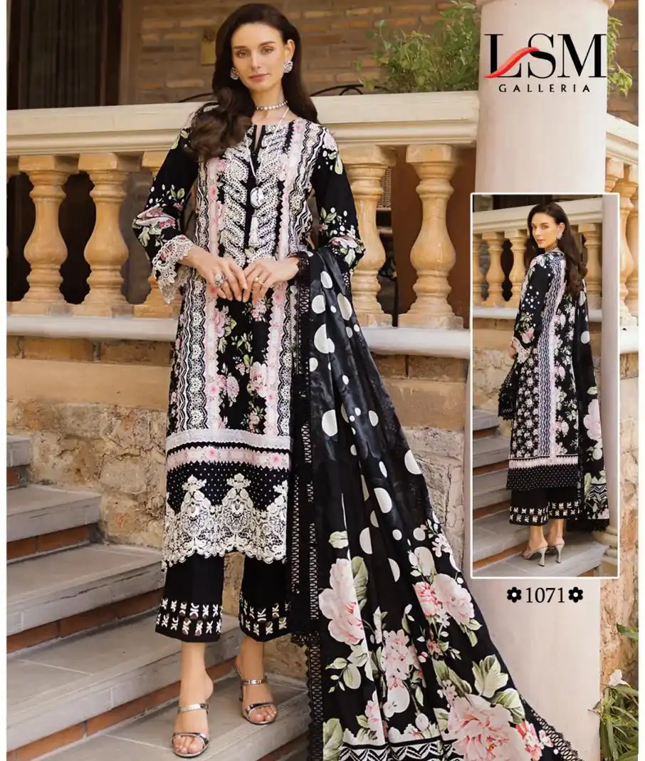 Lsm Parian Dream Heavy Luxury Lawn Collection Vol 8 Pure Heavy Lawn Wholesale Pakistani Salwar Suit Catalog