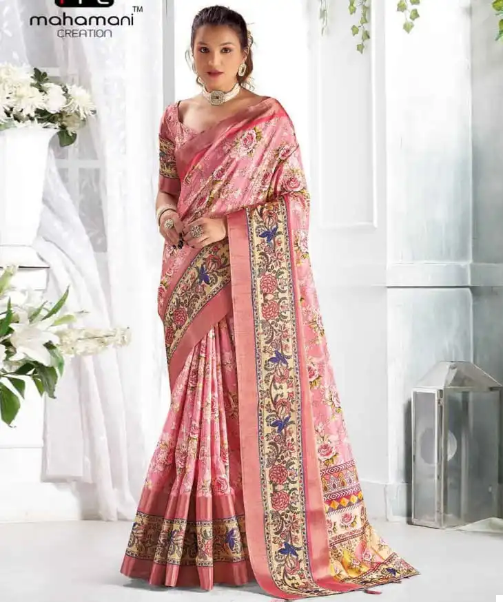 Mahamani Diya Gicha Silk Wholesale Sarees Catalog