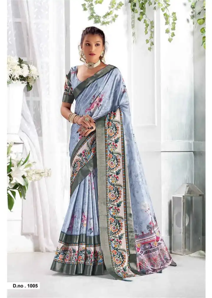 Mahamani Diya Gicha Silk Wholesale Sarees Catalog - Image 12