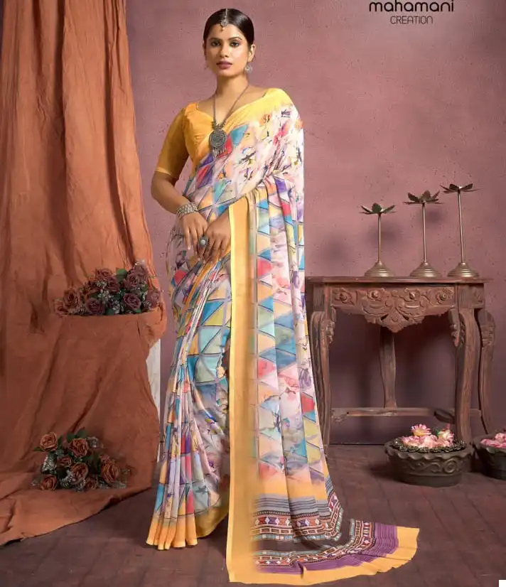 Mahamani Lavanya Heavy Wait Less Wholesale Fancy Sarees Catalog