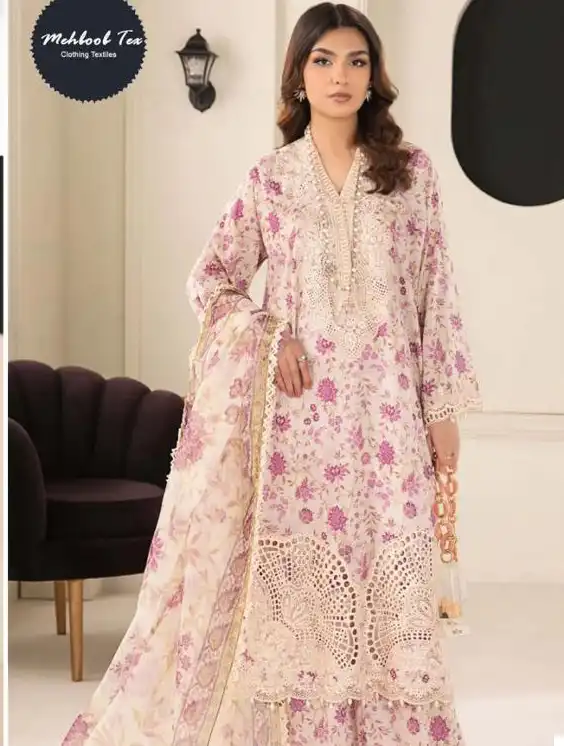 Mehboob Tex 1321 Pure Cotton Print Wholesale Pakistani Salwar Suit