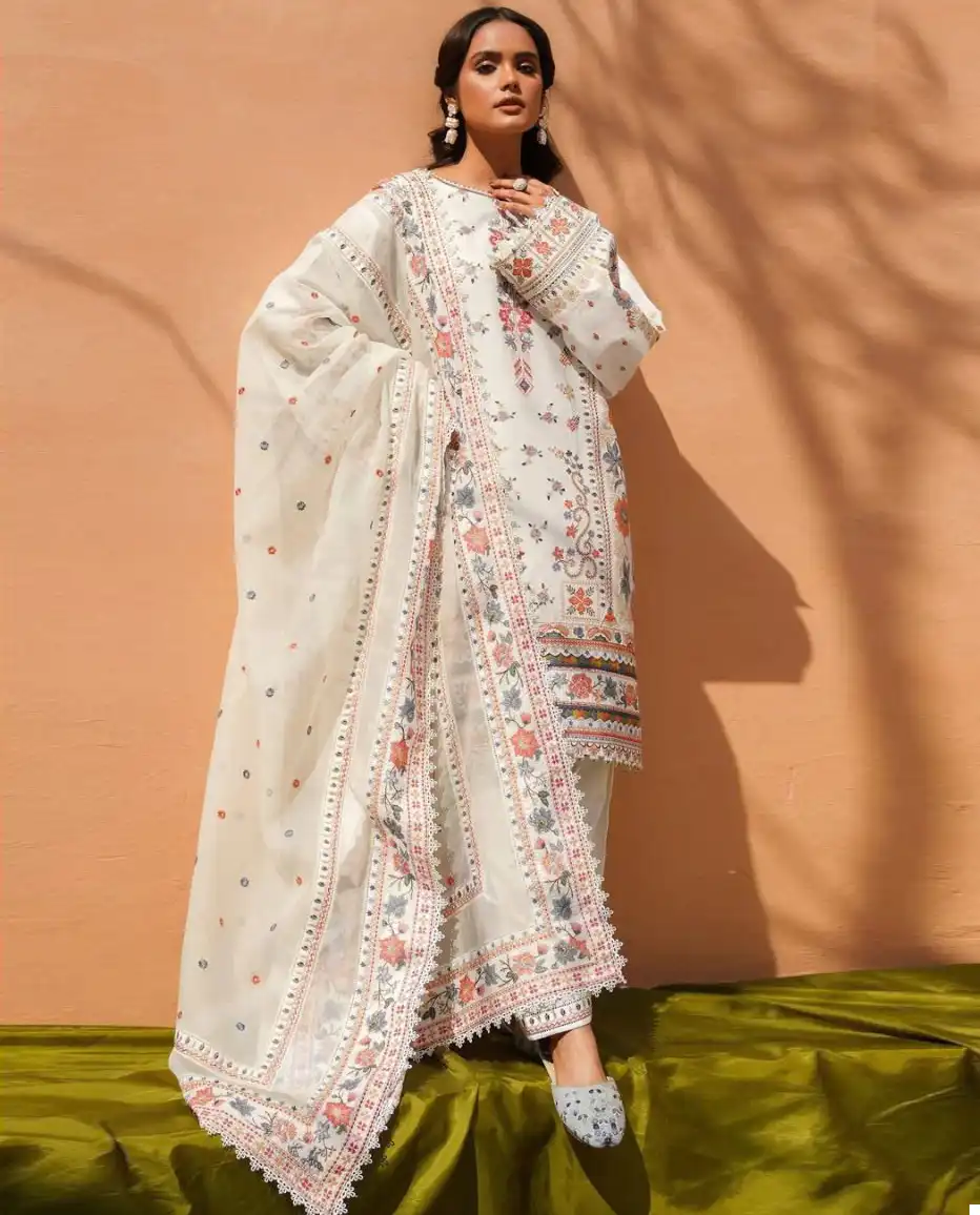 Mehboob Tex Baroque Cotton Wholesale Pakistani Salwar Suit