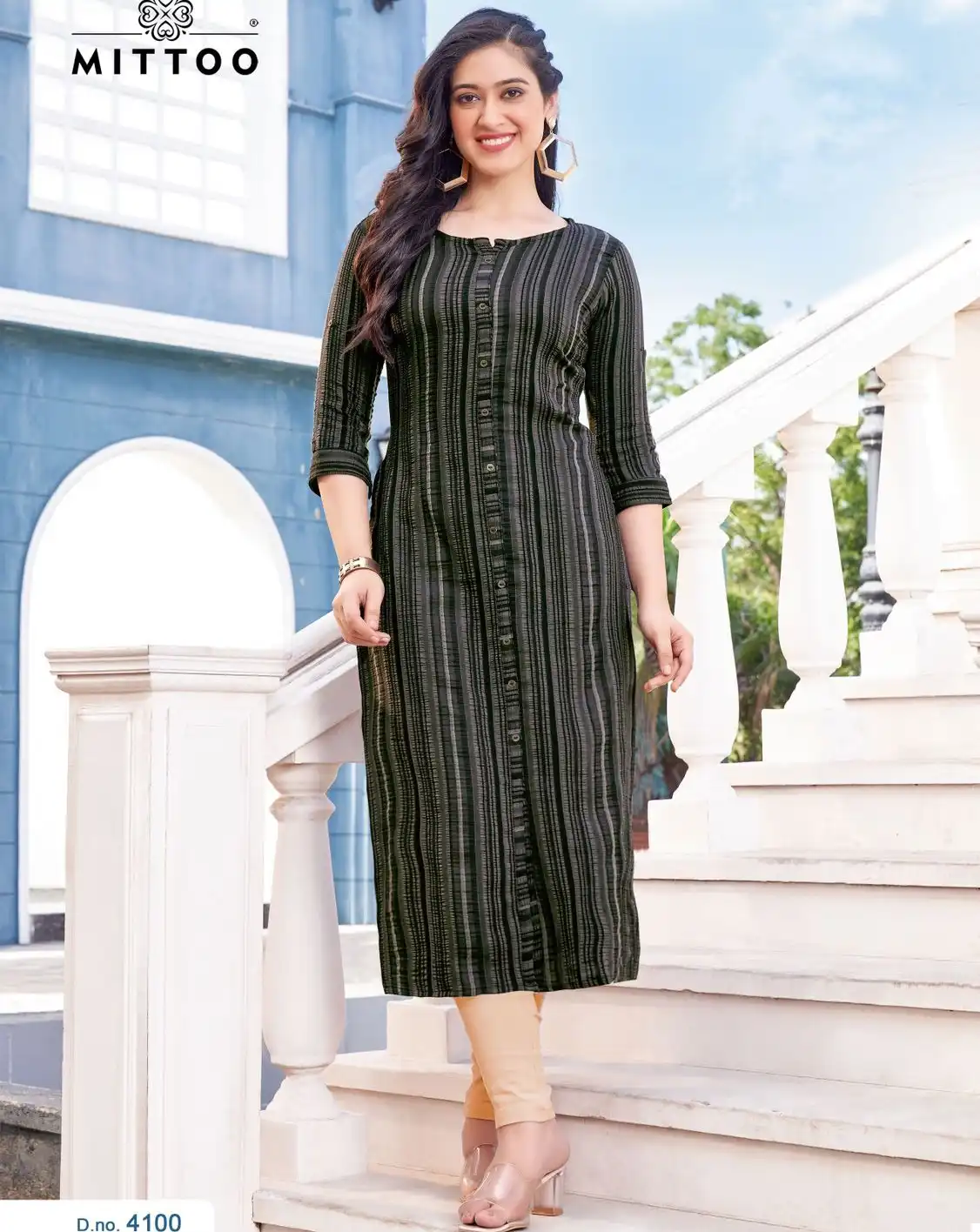 Mittoo Mohini Vol 13 Weaving Strips Wholesale Fancy Kurti with Pant Catalog