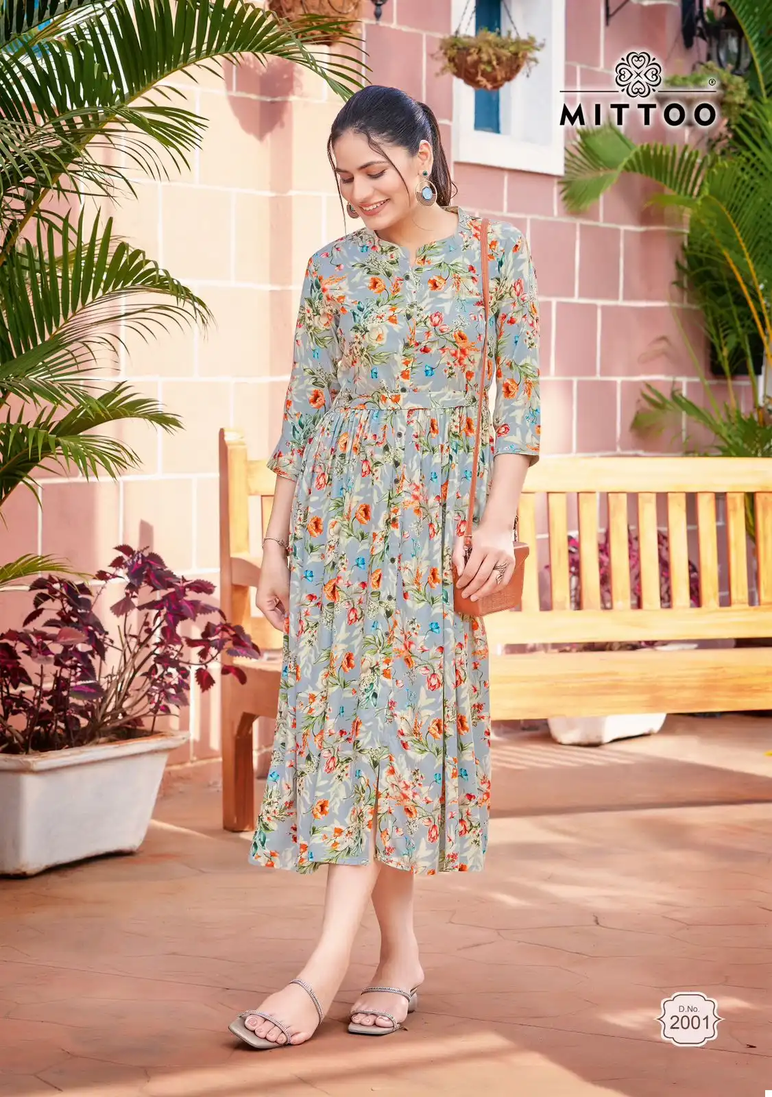 Mittoo Trendy Rayon Print Wholesale Fancy Kurtis Catalog - Image 2