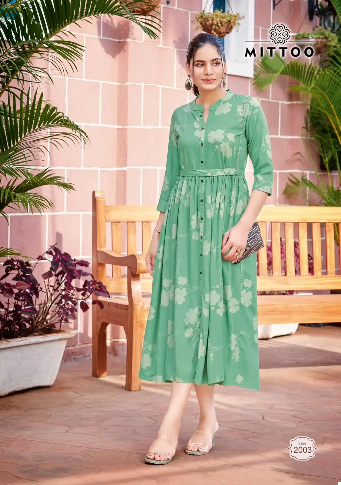 Mittoo Trendy Rayon Print Wholesale Fancy Kurtis Catalog - Image 3